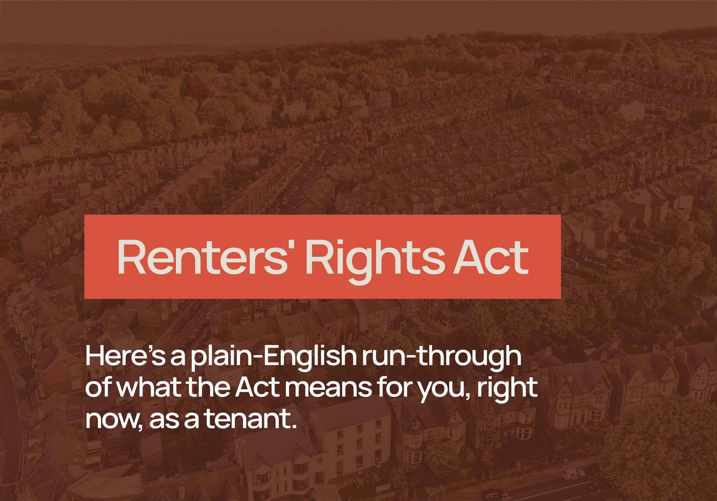 Renters' Rights Act: What It Means for Tenants in 2026