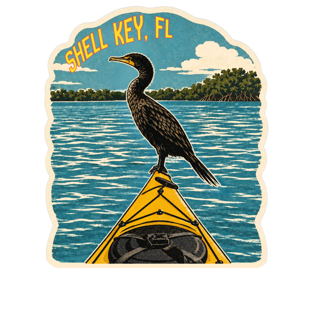 Cormorant Sticker