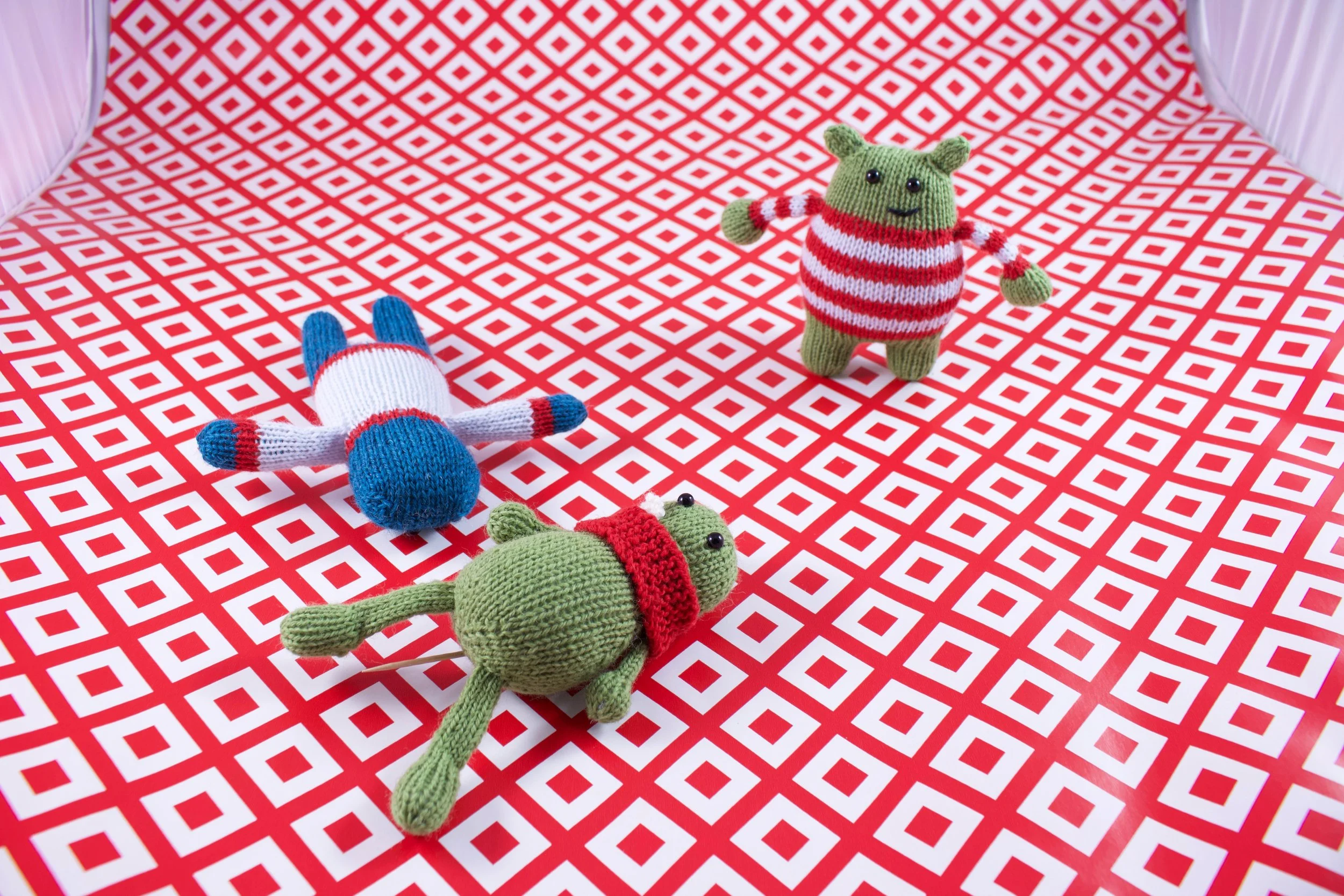 Christmas Monster Ornament Trio All 3 On Paper Outtake.jpg