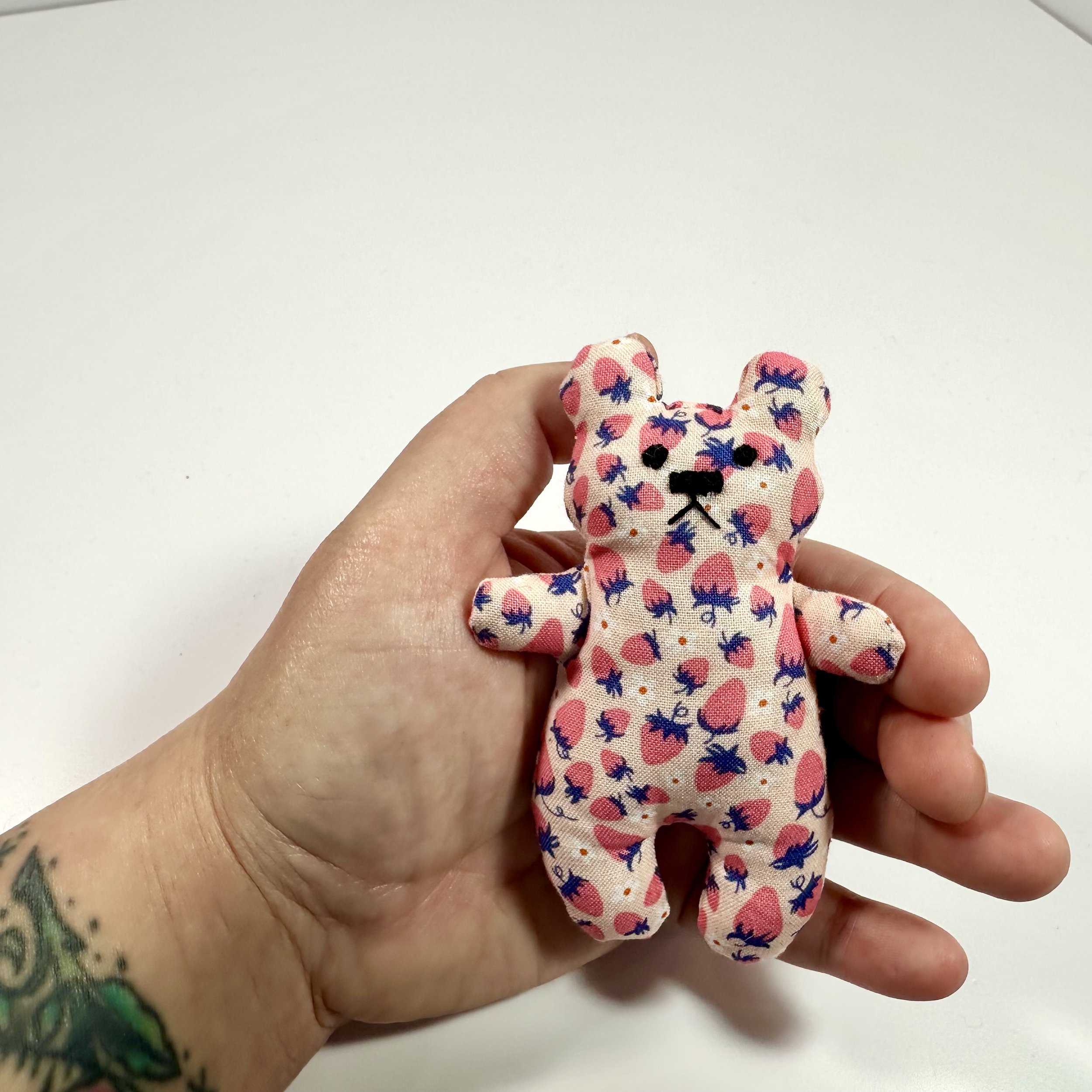 Pink Strawberries Littles Bear