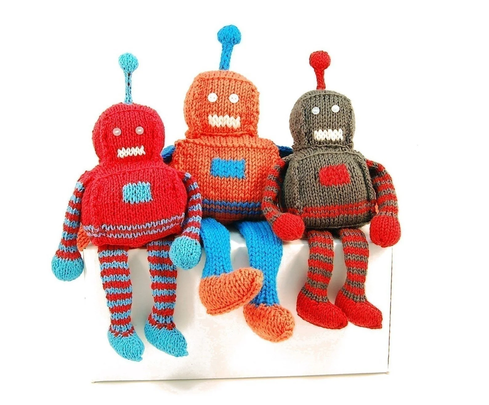 Robbie the Radiant Robot Knitting Pattern Pdf Instant Download