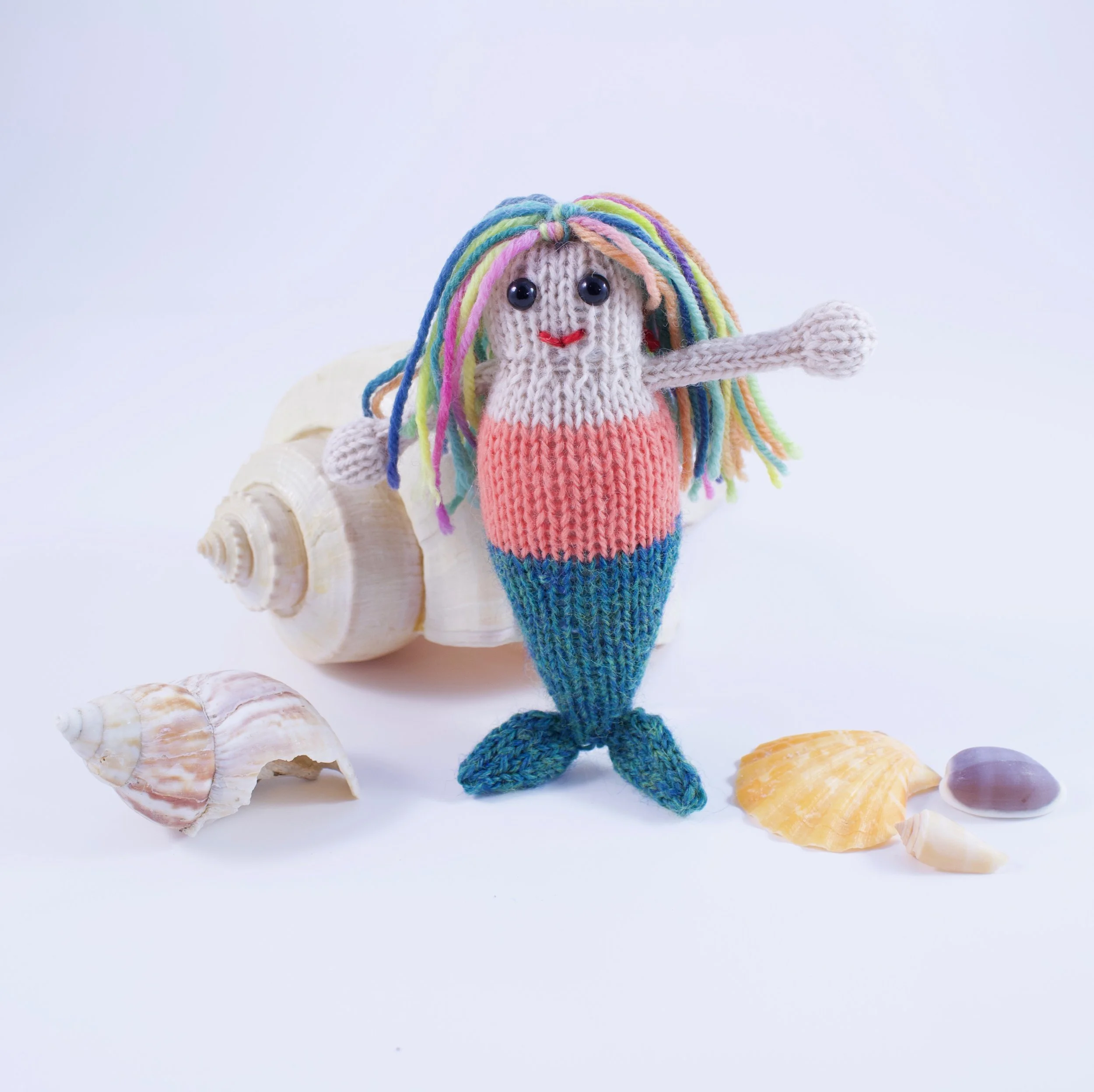 KnittedPocketMermaidWithShells.jpg