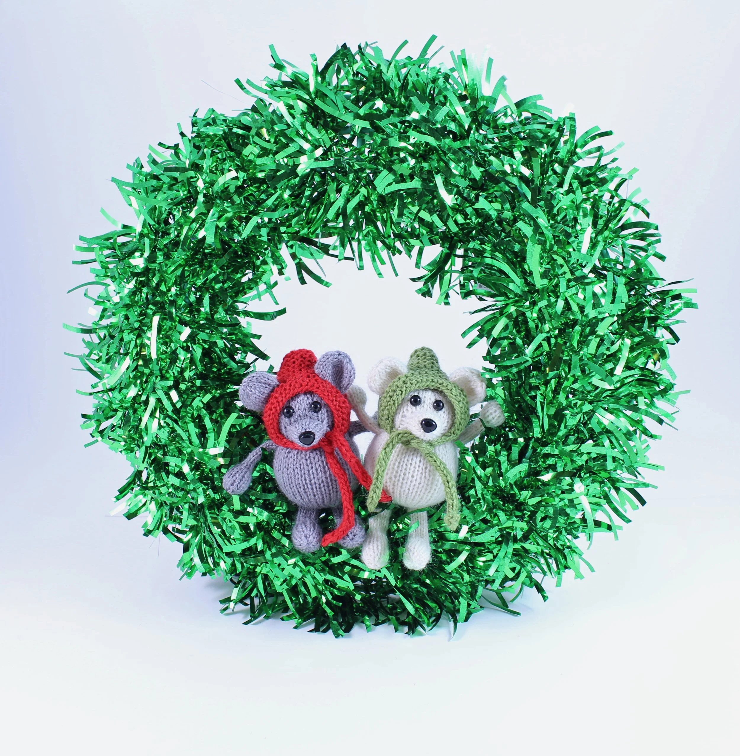 WickedlyMerryMouseKnittedChristmasOrnamentInWreath.jpg