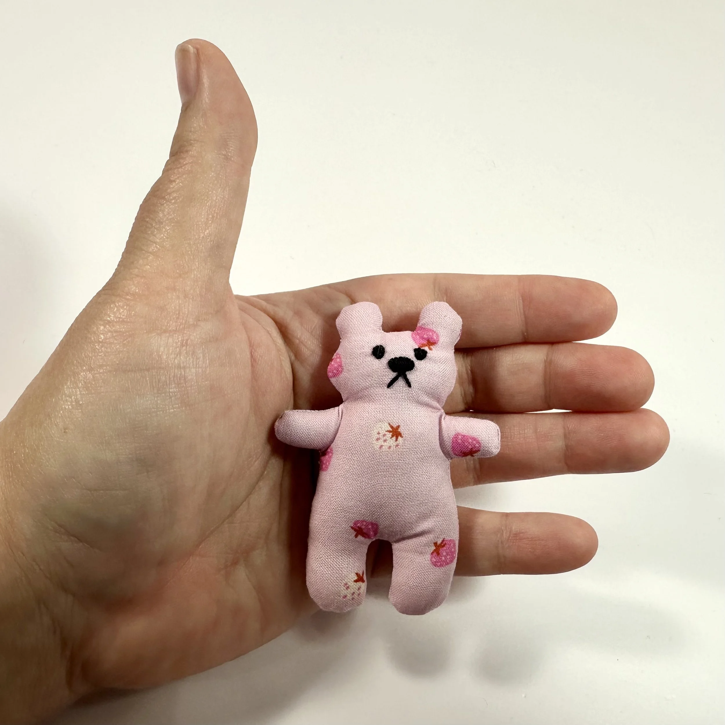 Purple Strawberries Tinies Bear