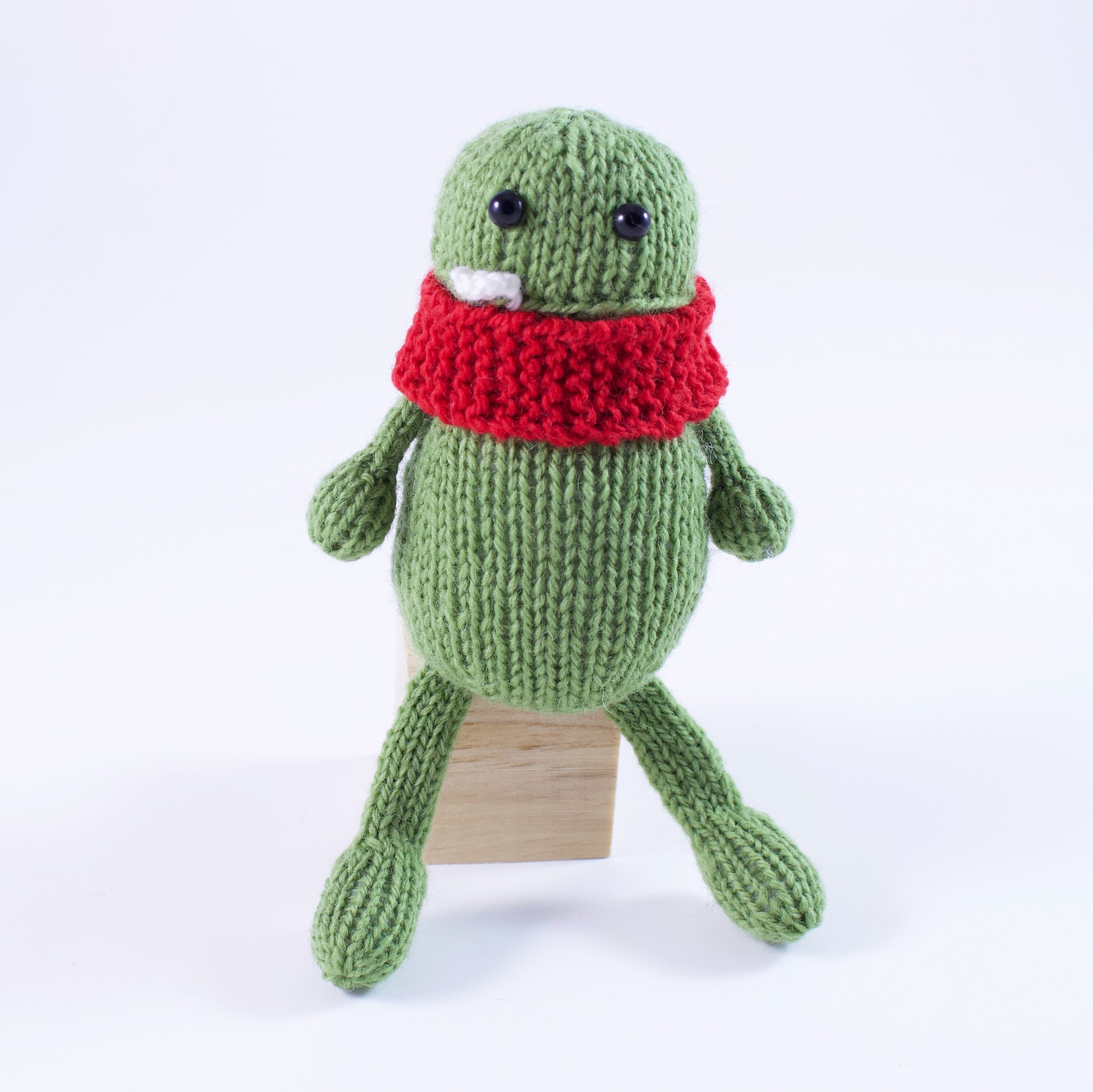 Christmas Monster Ornament Trio Cowl Monster front.jpg