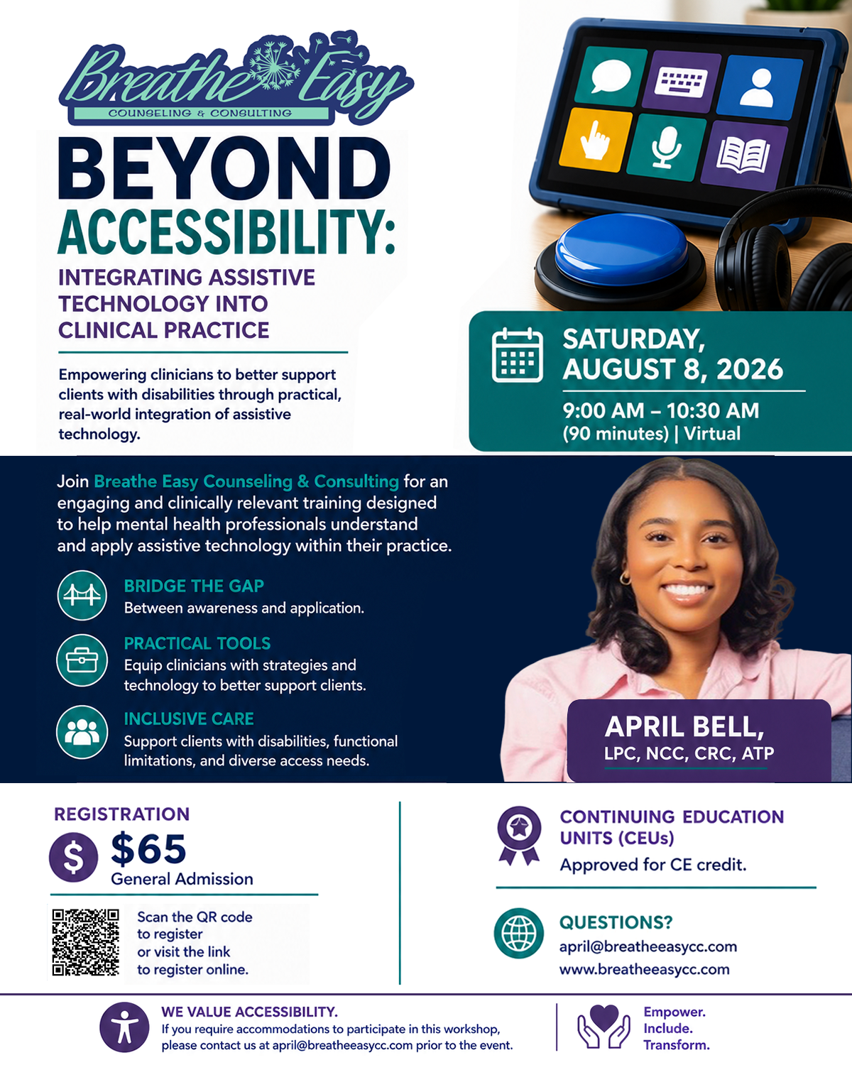 Beyond Accessibility: Integrating Assistive Technology into Clinical Practice