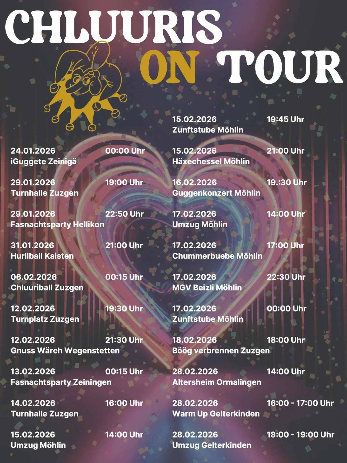 ‼️TOURPLAN 2026‼️
#letsgo #richi #heyjude #guggenmusik #abriss