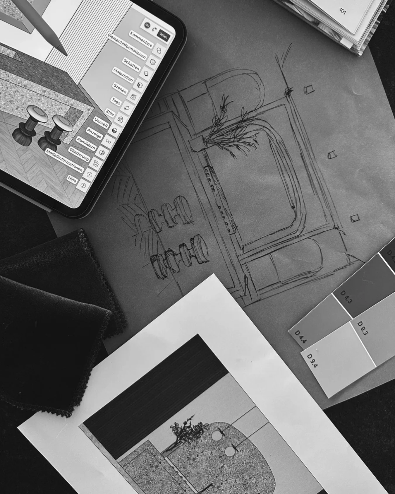 Gedanken werden Form.