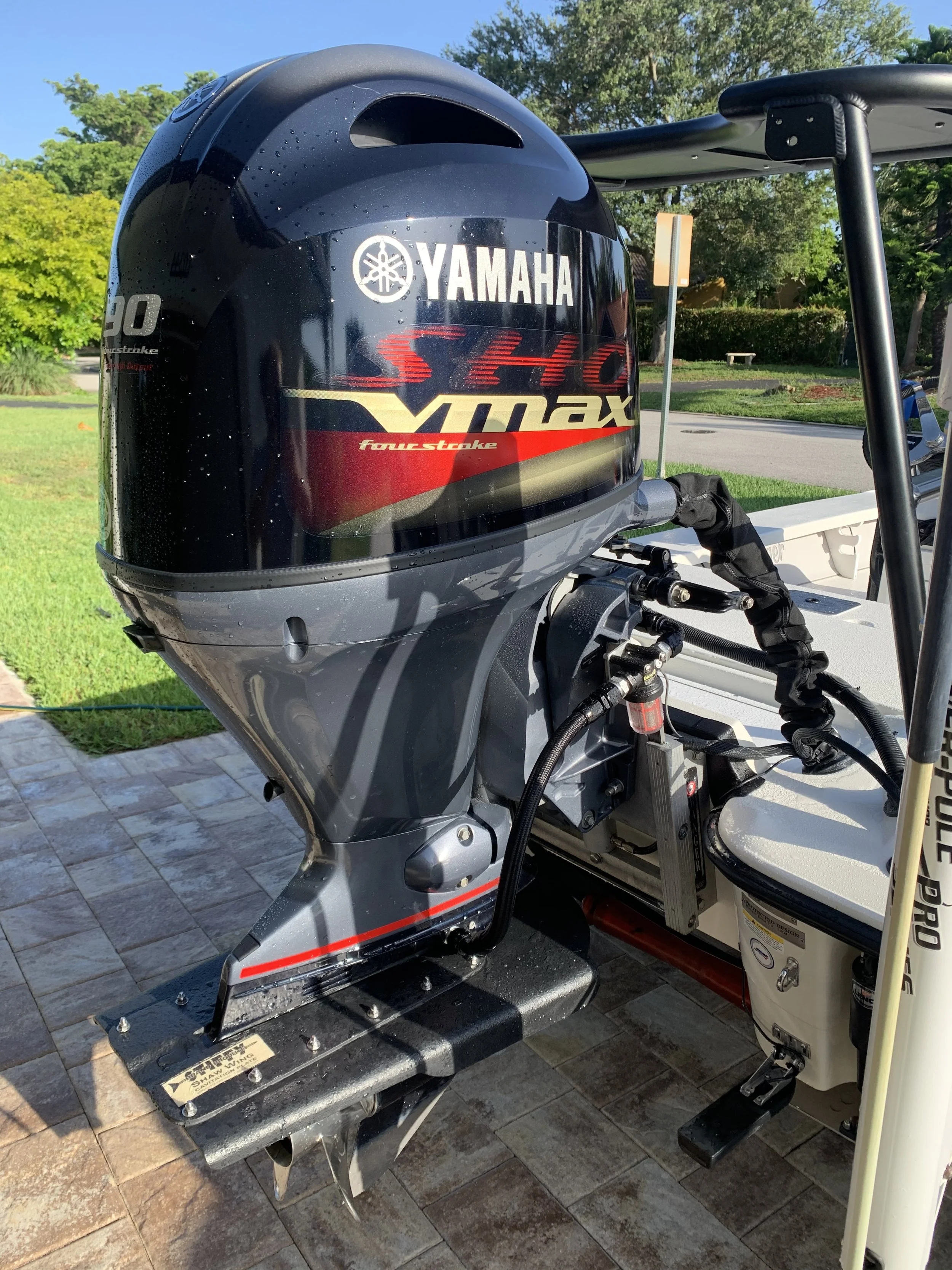 Ranger 168 Ghost, Yamaha 90 SHO