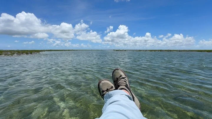 Just floating over the Marls and hanging on some island in the Challenger...