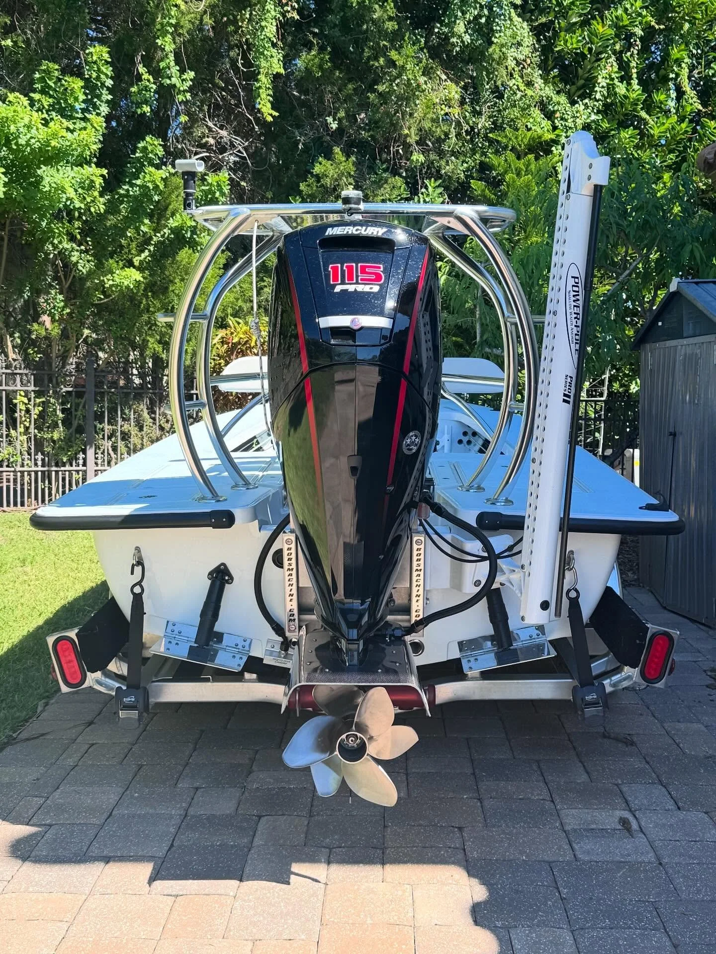 Chittum 21 mobile install complete...HPP and Skiff Research compression plate really tie it all together!
