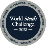 Medalla de plata del World Steak Challenge 2023