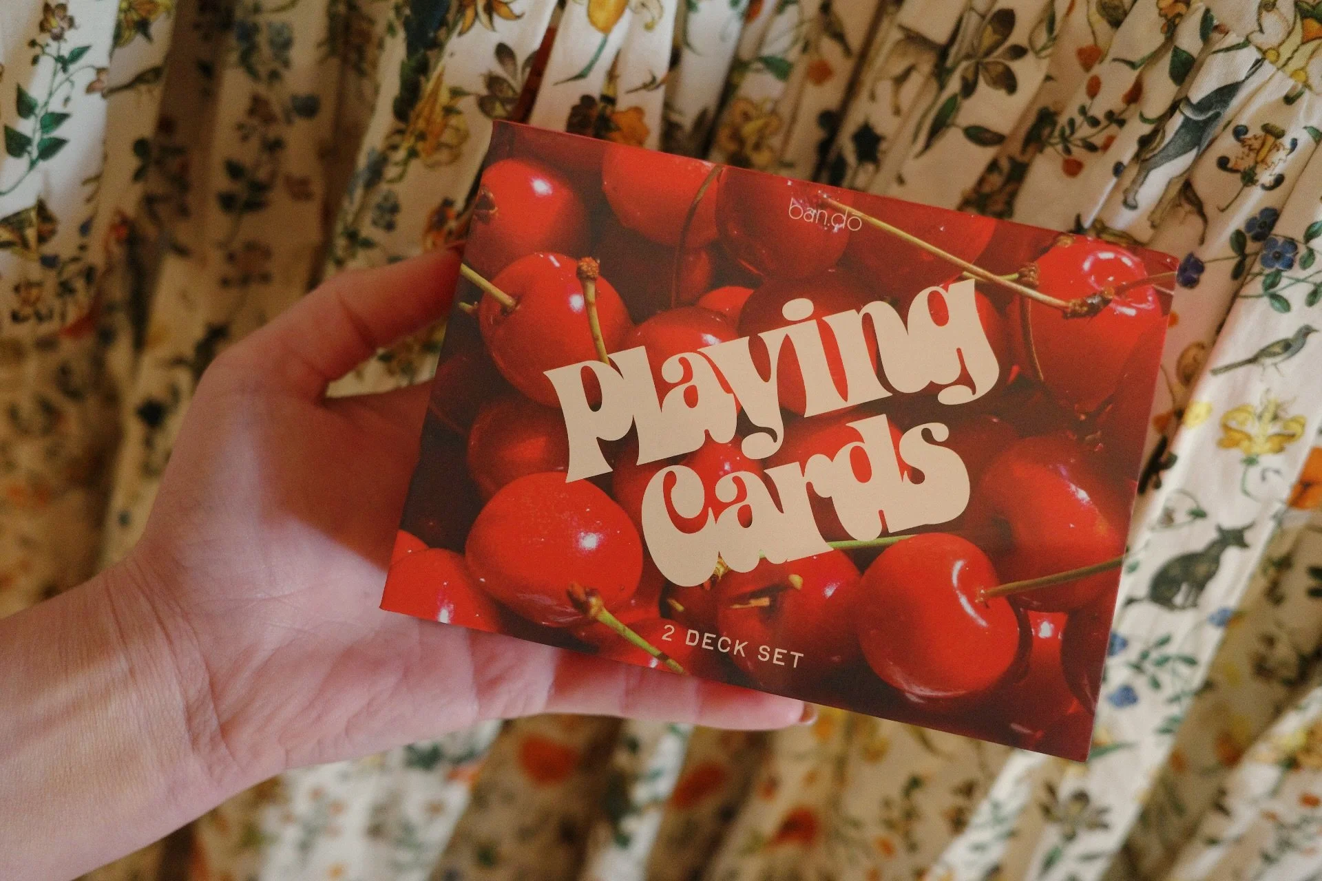 Ban.do Cherry Playing Cards