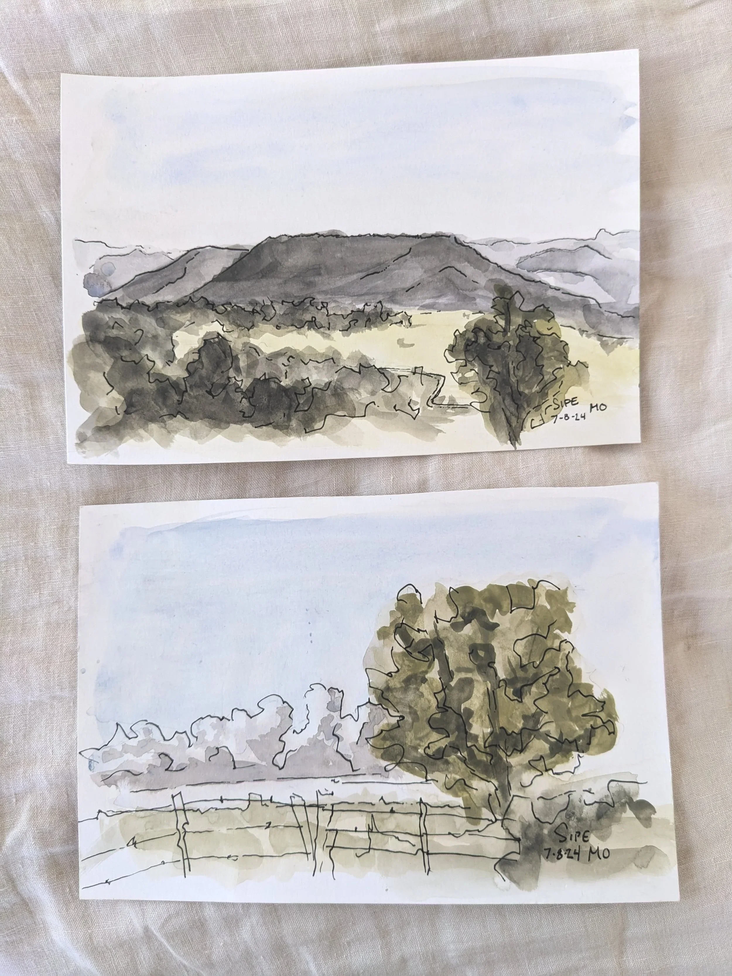 Summer 24 Watercolors