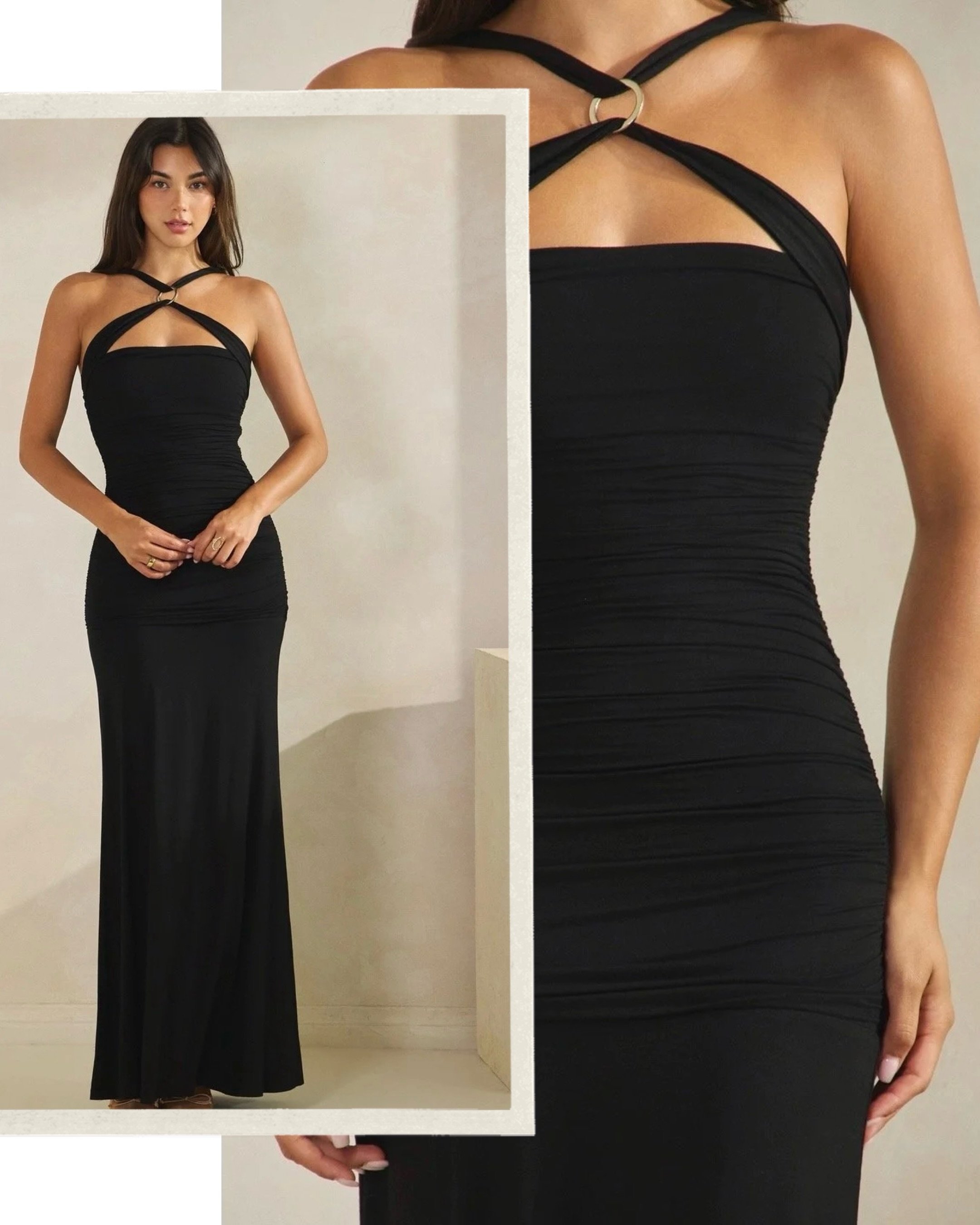 Made for elegant evenings &amp; formal occasions&mdash; The Noirelle Dress✨