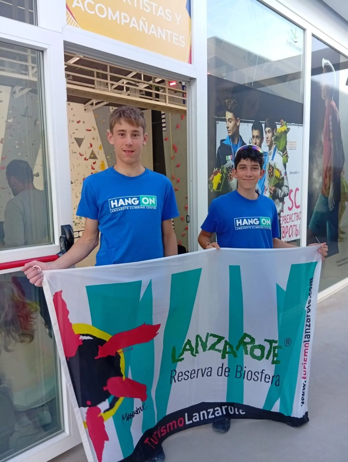 1ºCopa de España  Boulder in Caceres 