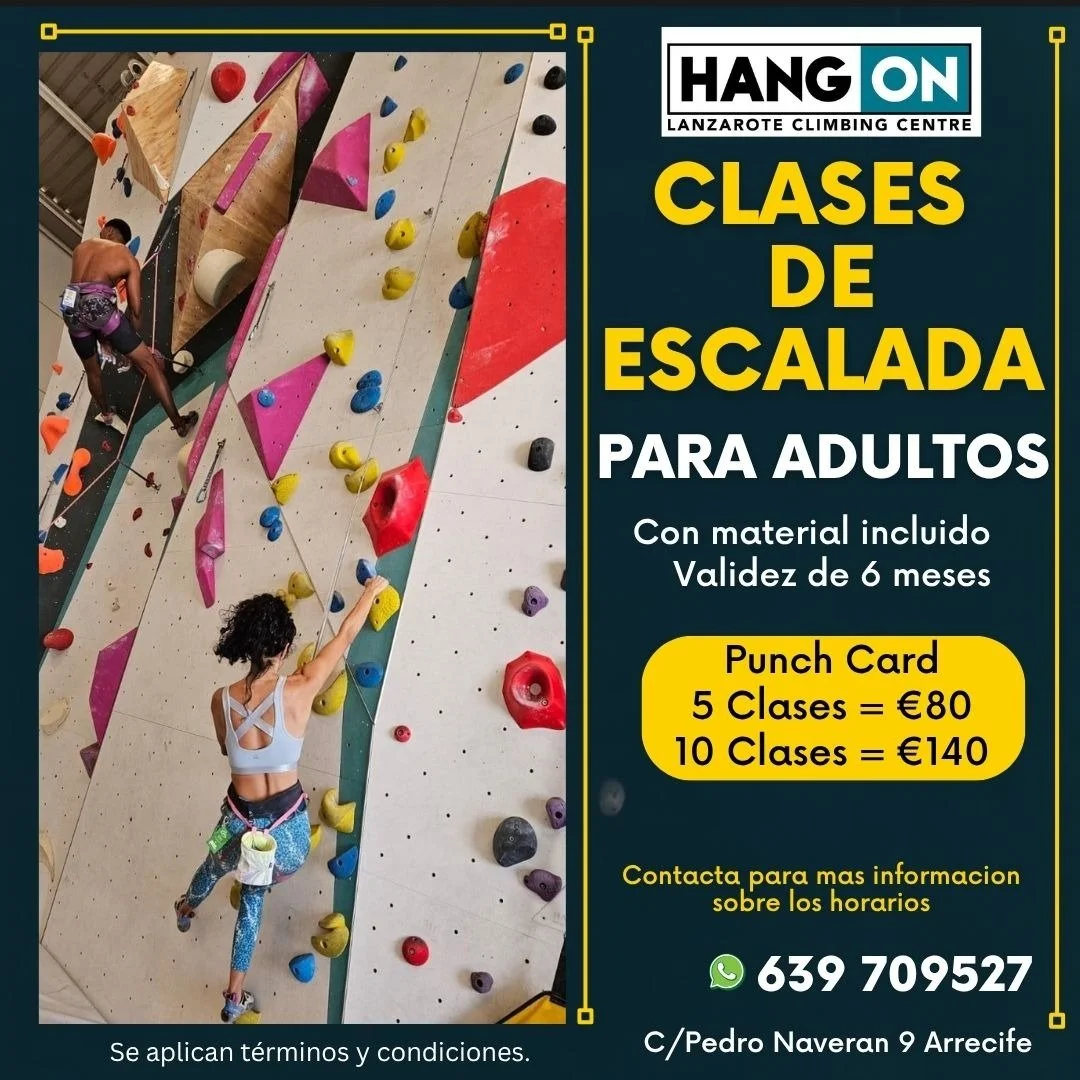 Adult Classes Punch Card 