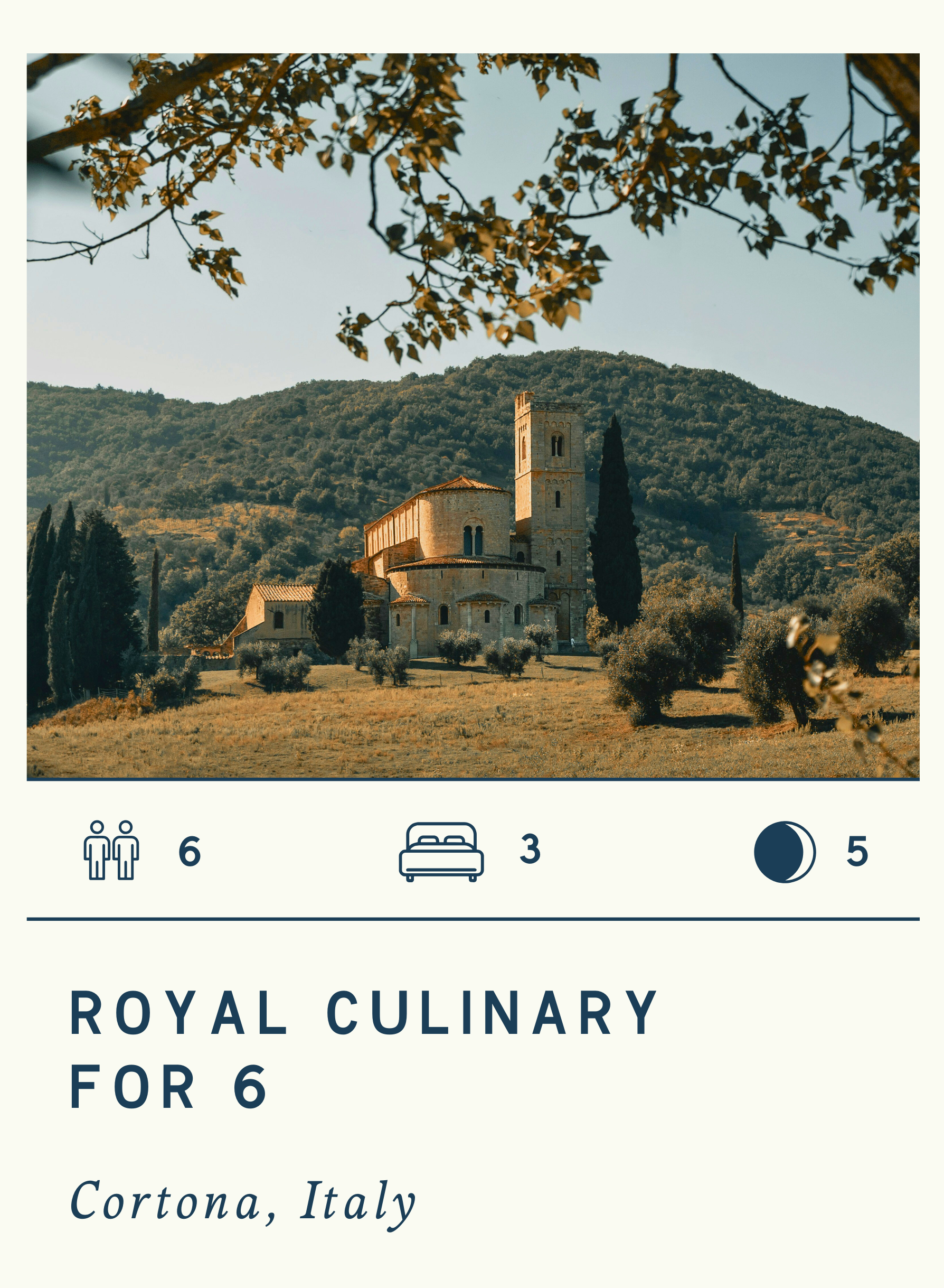 ROYAL CULINARY FOR 6