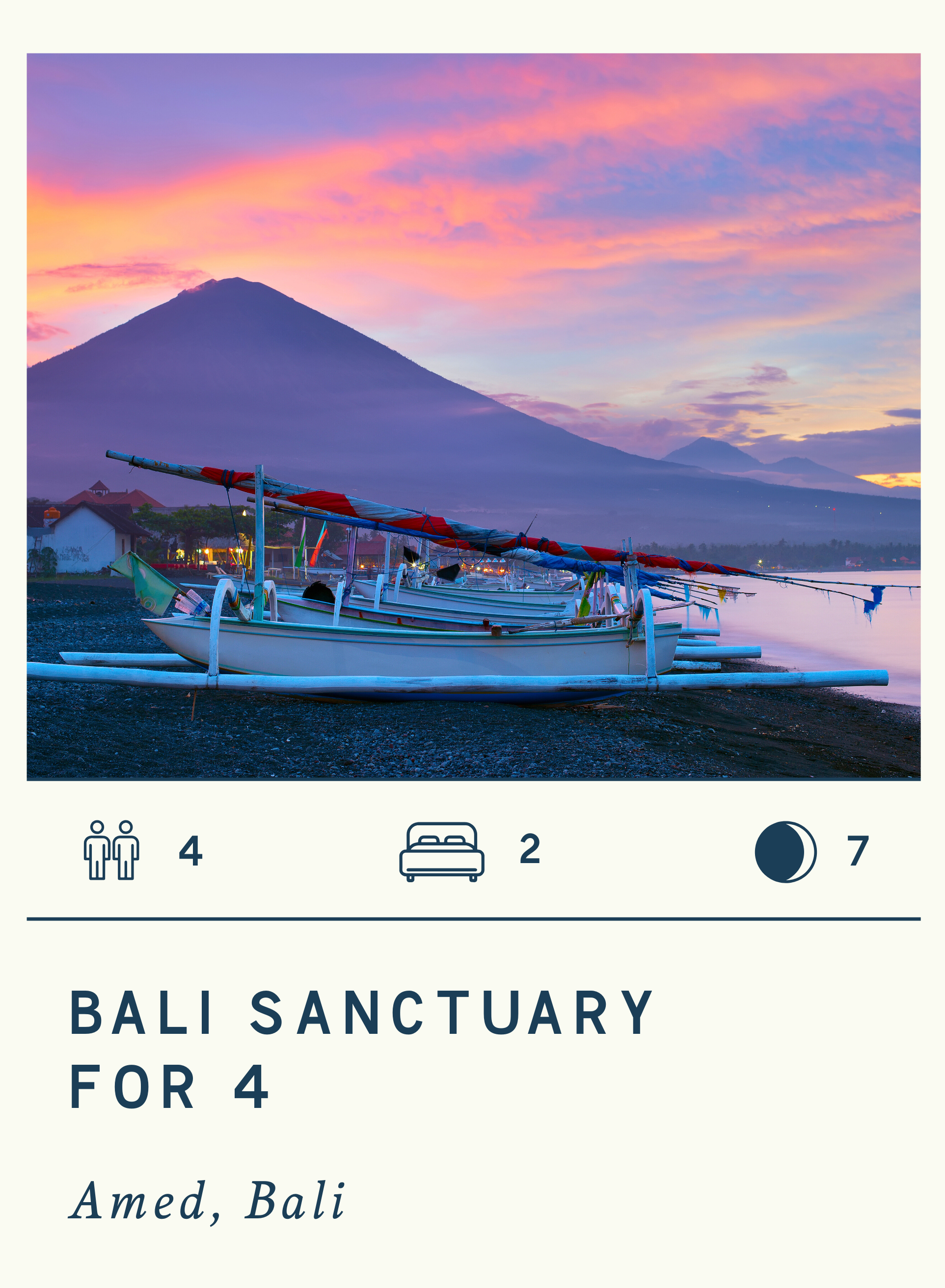 BALI SANCTUARY FOR 4
