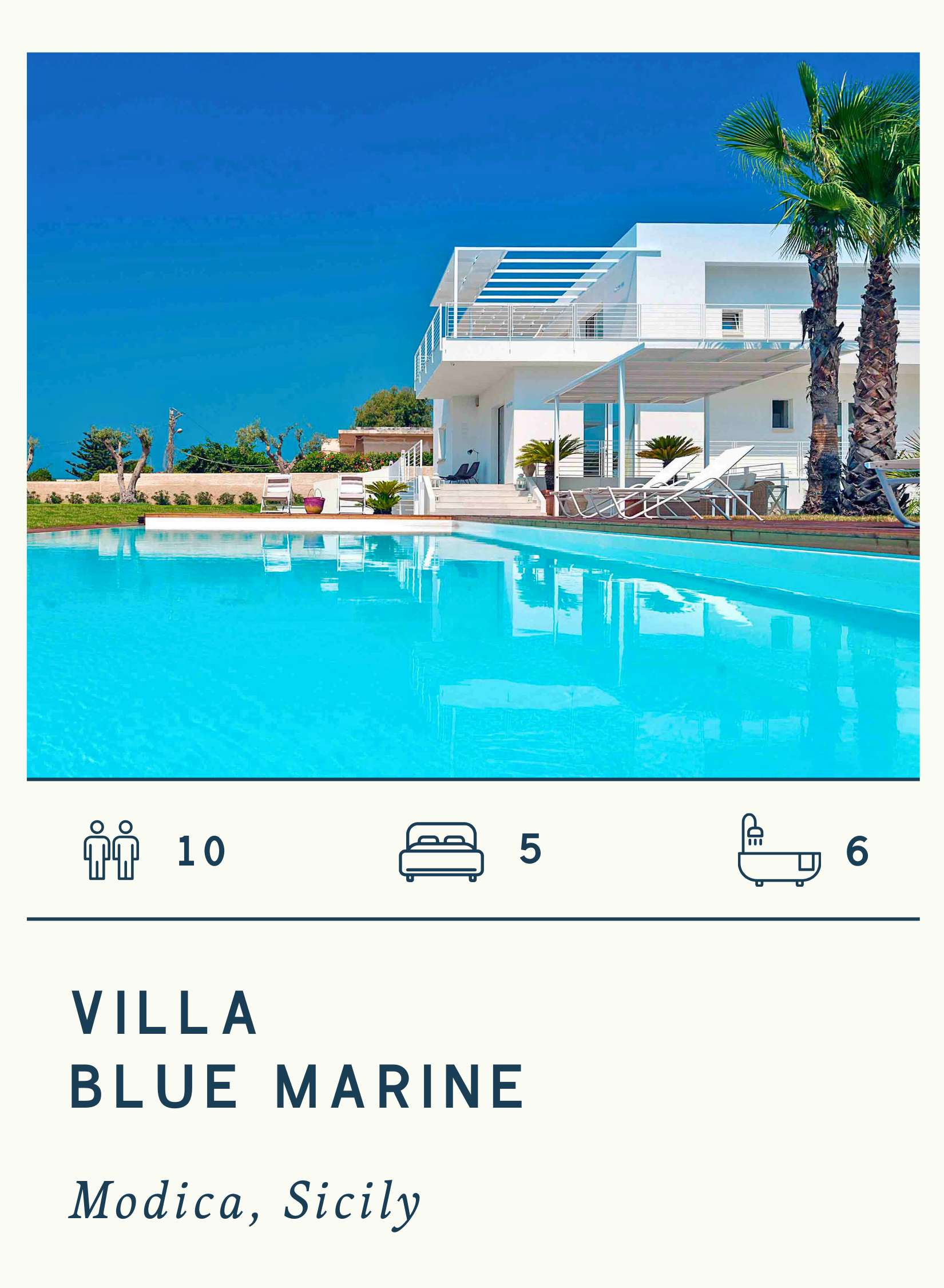 VILLA BLUE MARINE