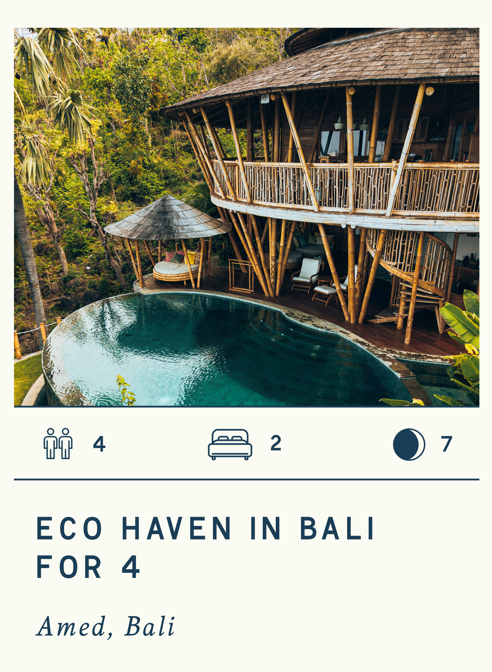 ECO HAVEN IN BALI FOR 4