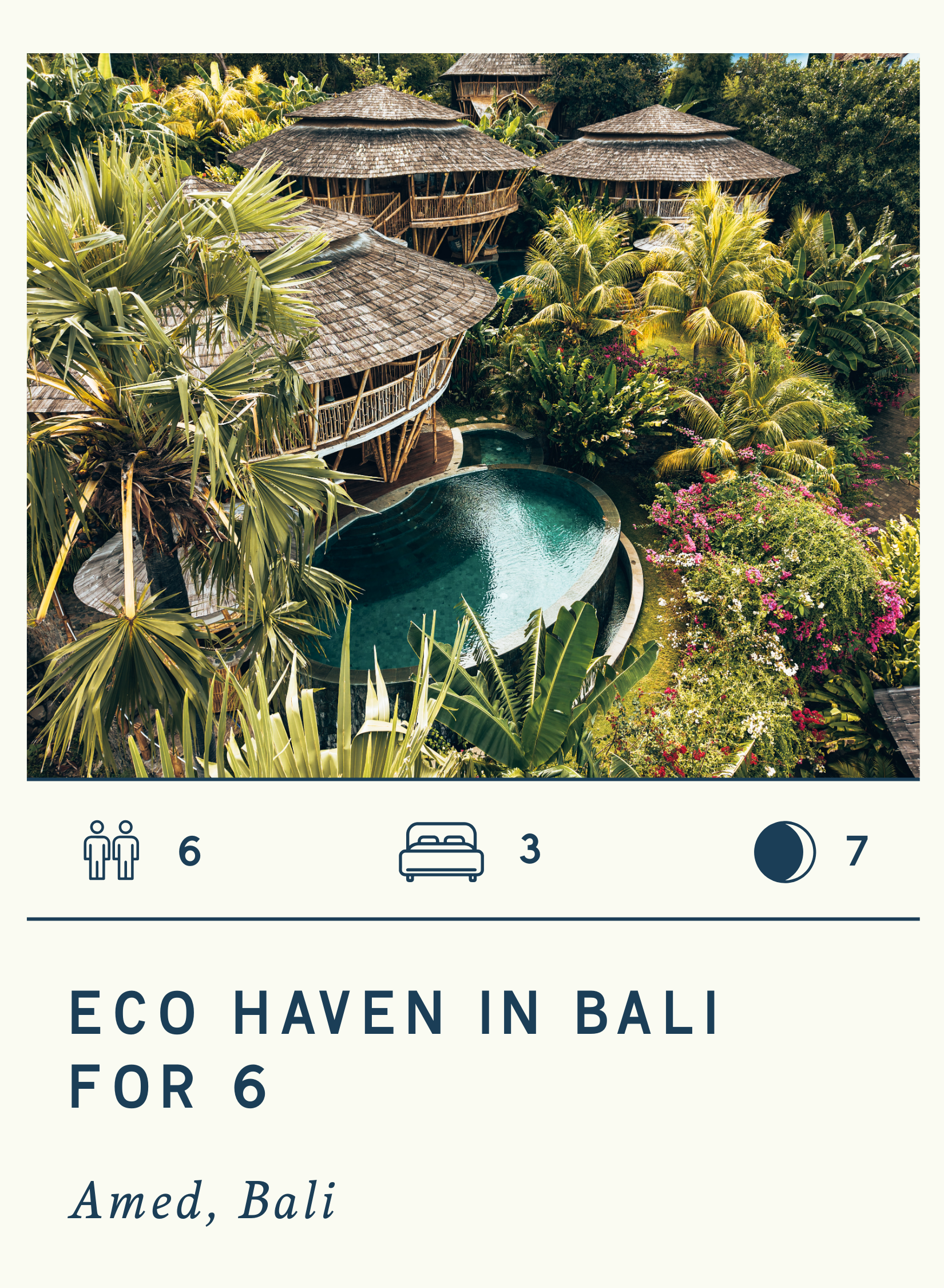 ECO HAVEN IN BALI FOR 6