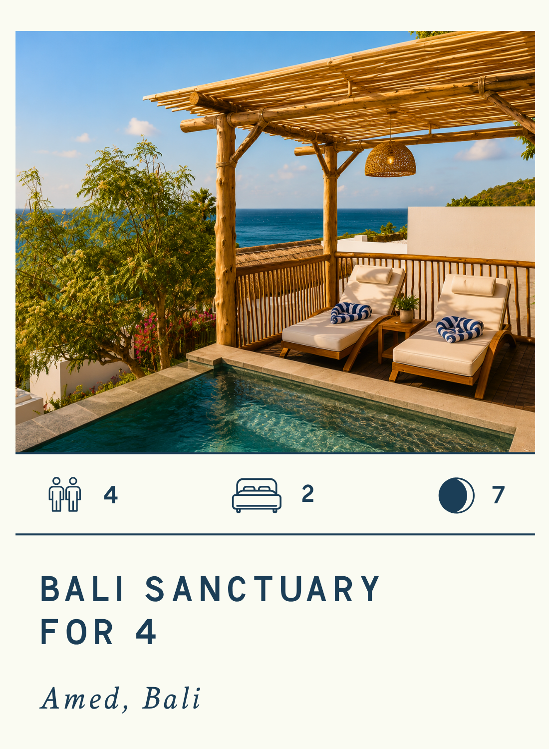 BALI SANCTUARY FOR 4