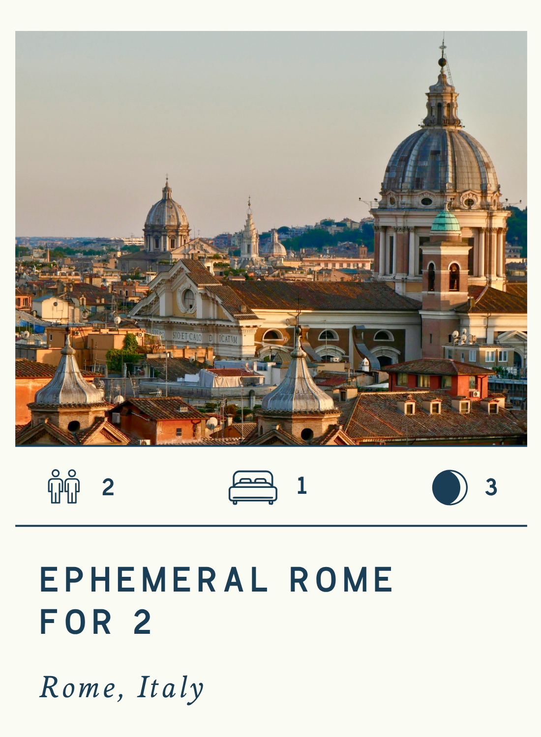EPHEMERAL ROME FOR 2