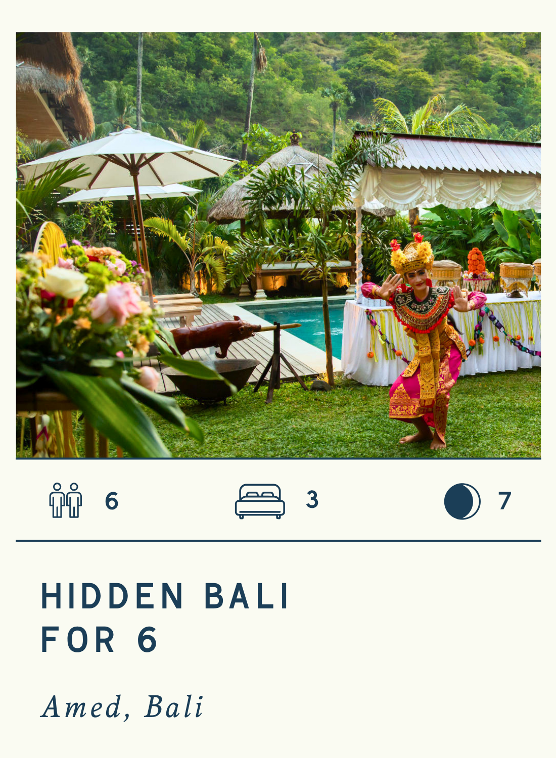 HIDDEN BALI FOR 6