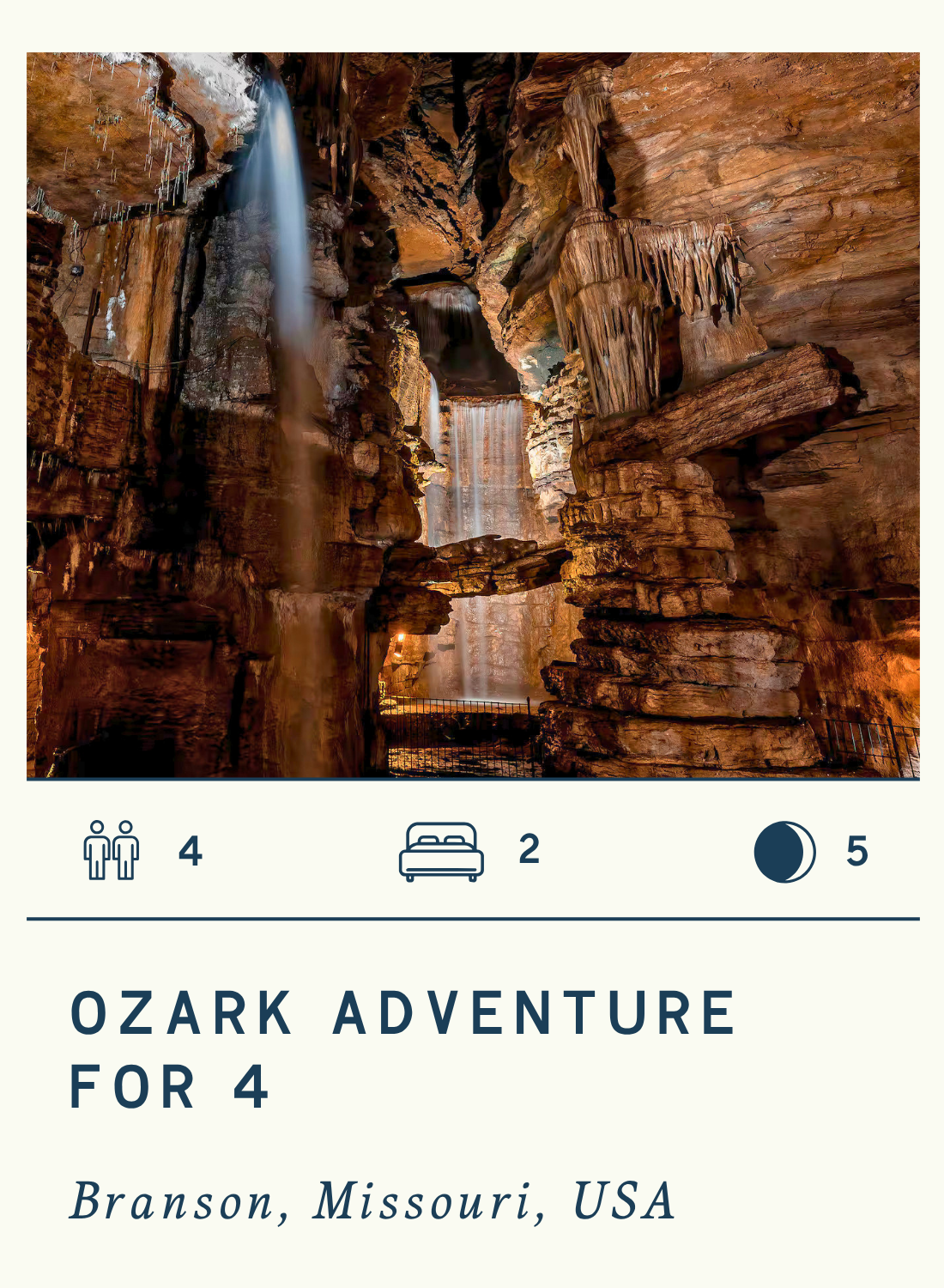 OZARK ADVENTURE FOR 4