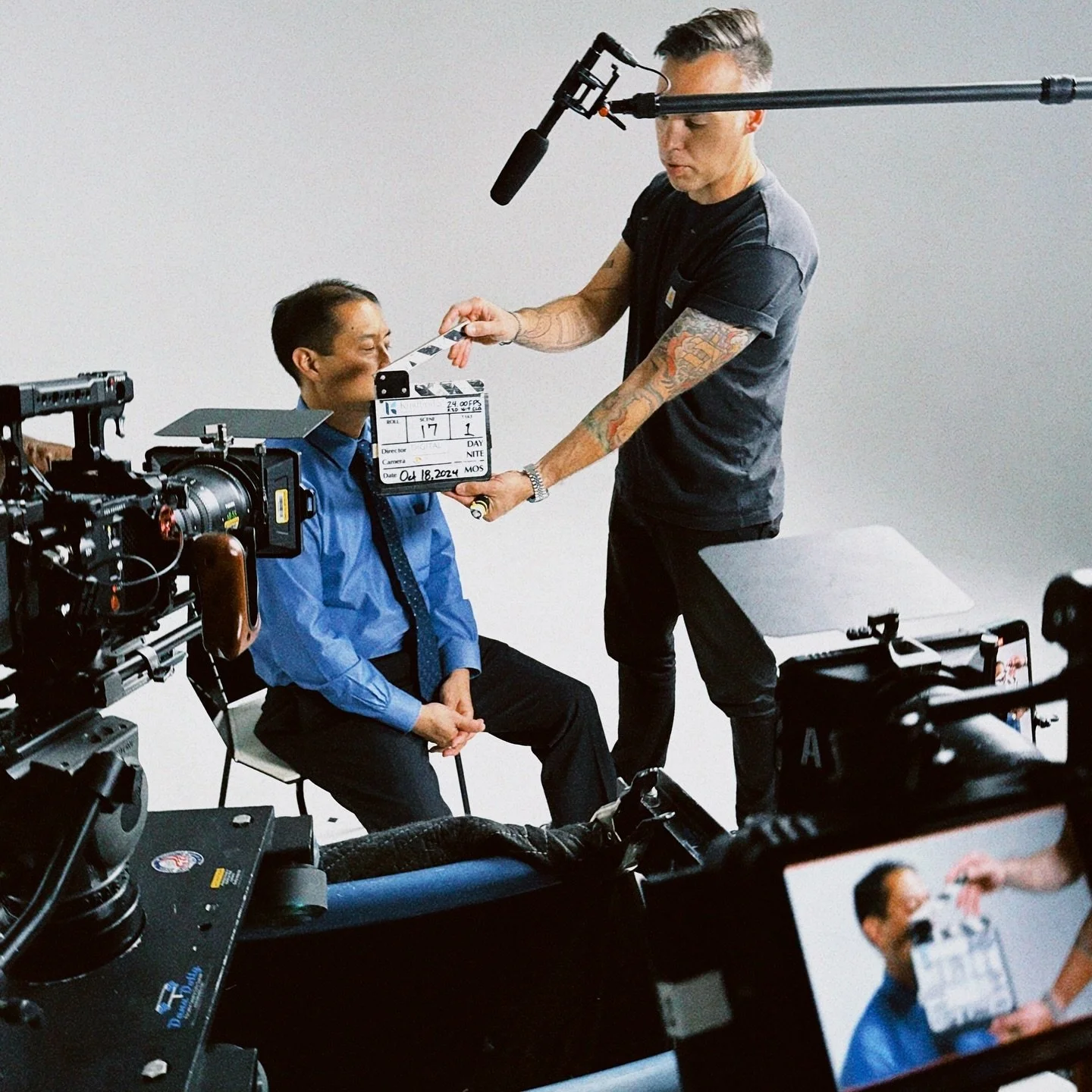 Recent work with ⬇️
@kindbridgehealth 🧠 &amp; @digitalavevents 🎬 

Lights, camera and sound provided by @selluloid 💡🎥🎤

Director: @kirkland_robinson 
Producer: @itsallaboutheexperience 
DP: @jeremyasuncion 
Cam Op: @cameramanmike.young 
Cam Op: 