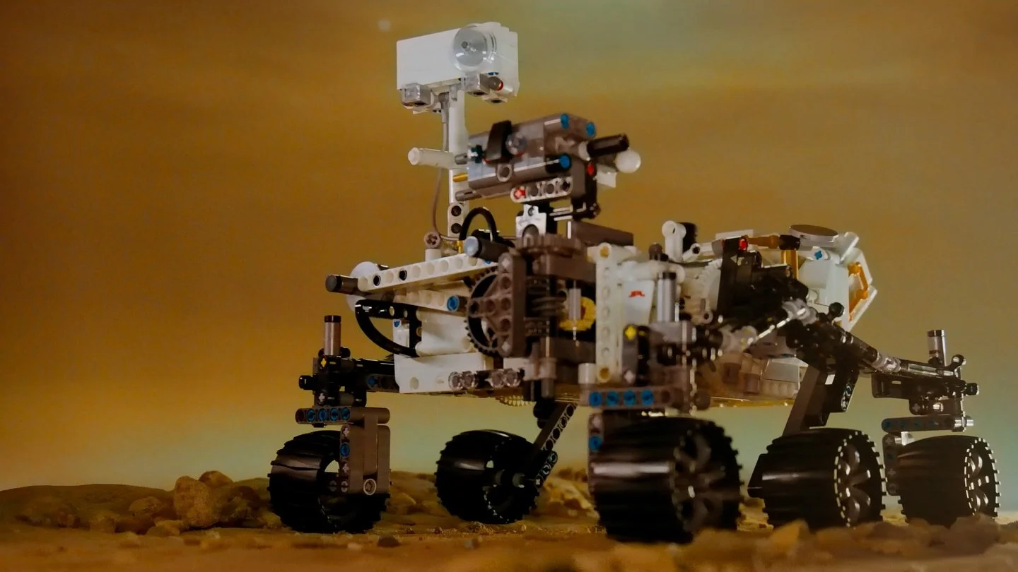 Still from our @lego commercial dedicated in honor of our interplanetary flying friend Ingenuity, built here in Southern California at @nasajpl (link in bio)

Ingenuity flew 72 flights on the red planet and has been in service since April 2021 to thi