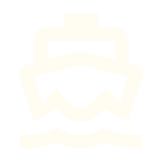 Icon of a boat on water.