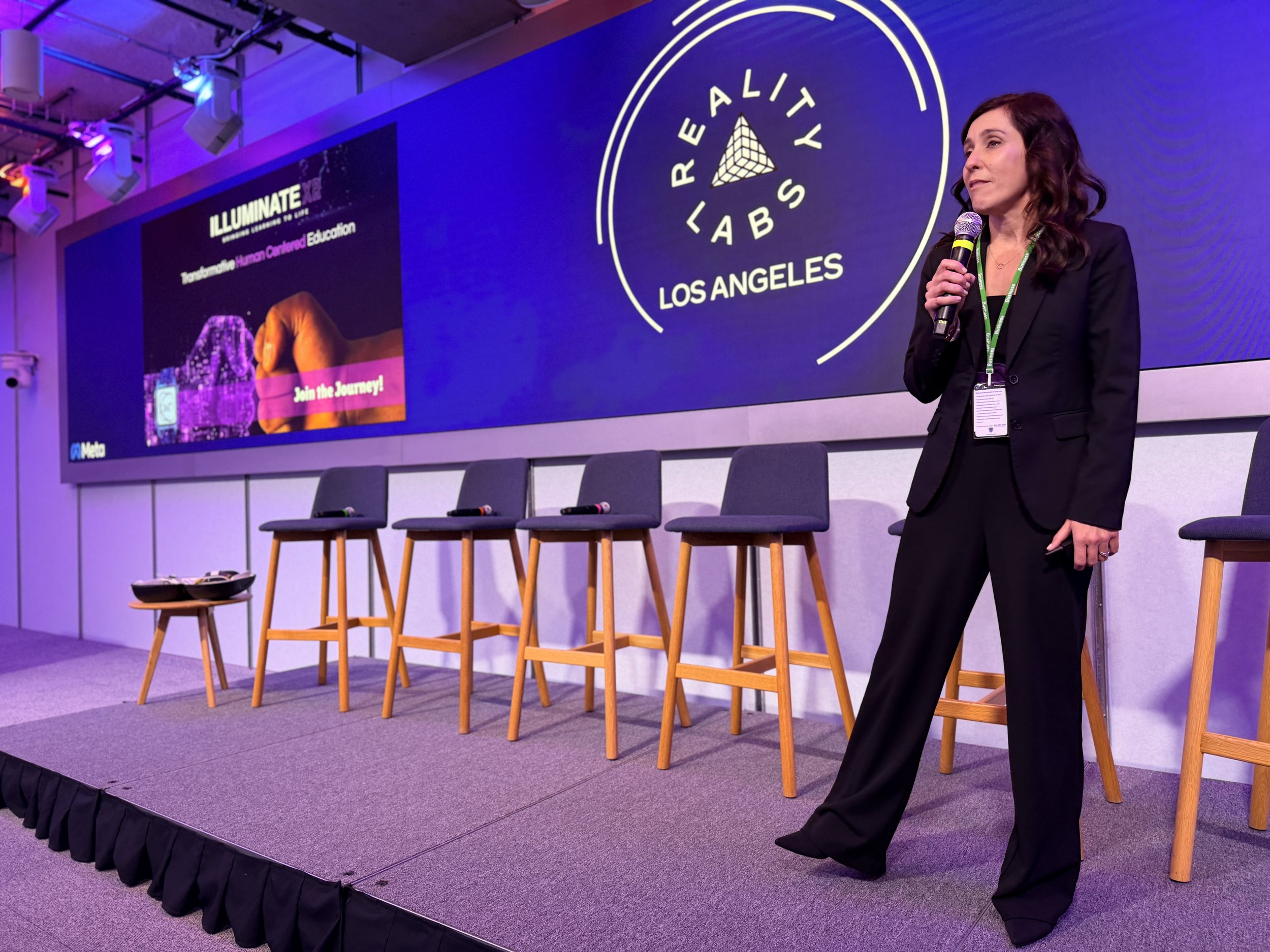 Meghan Freeman Speaking At Meta.Knox Labs Event