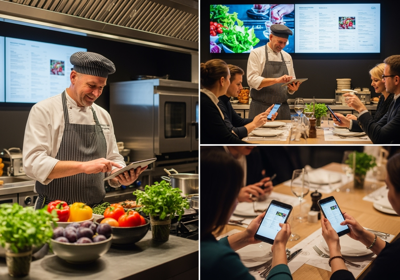 Real-Time Menu Updates for Freshness &amp; Transparency