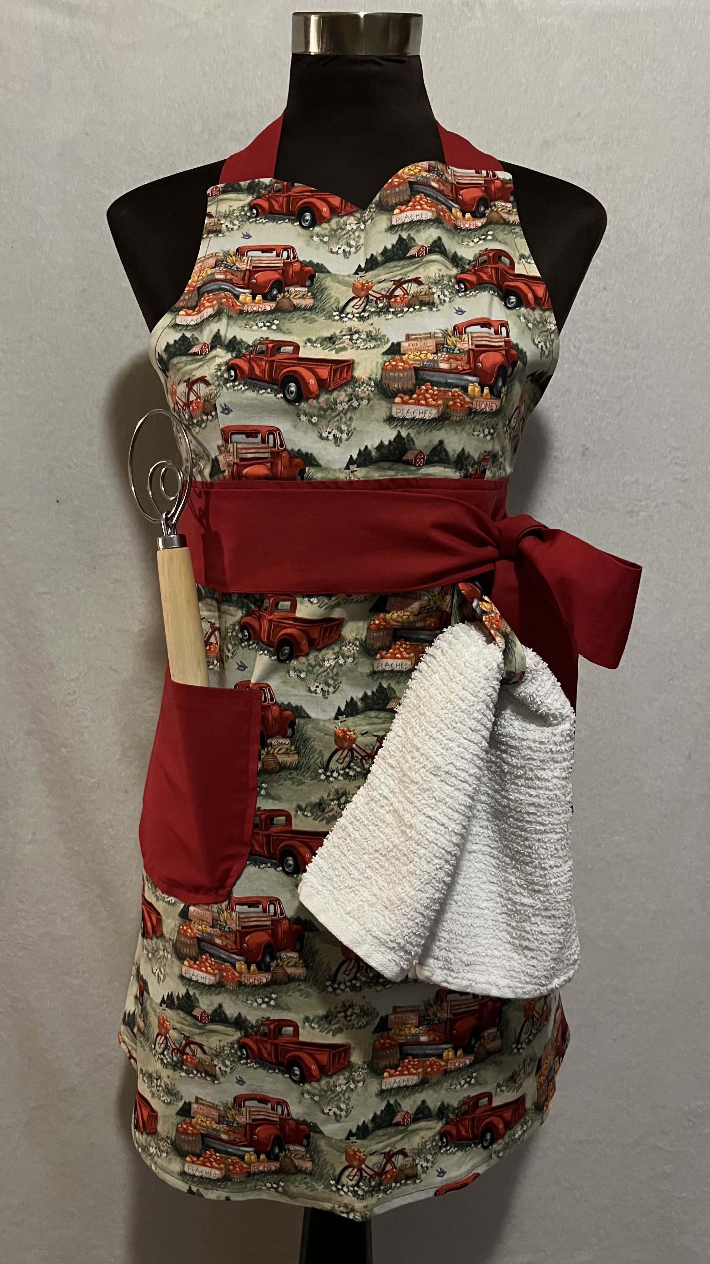 Red Truck Apron