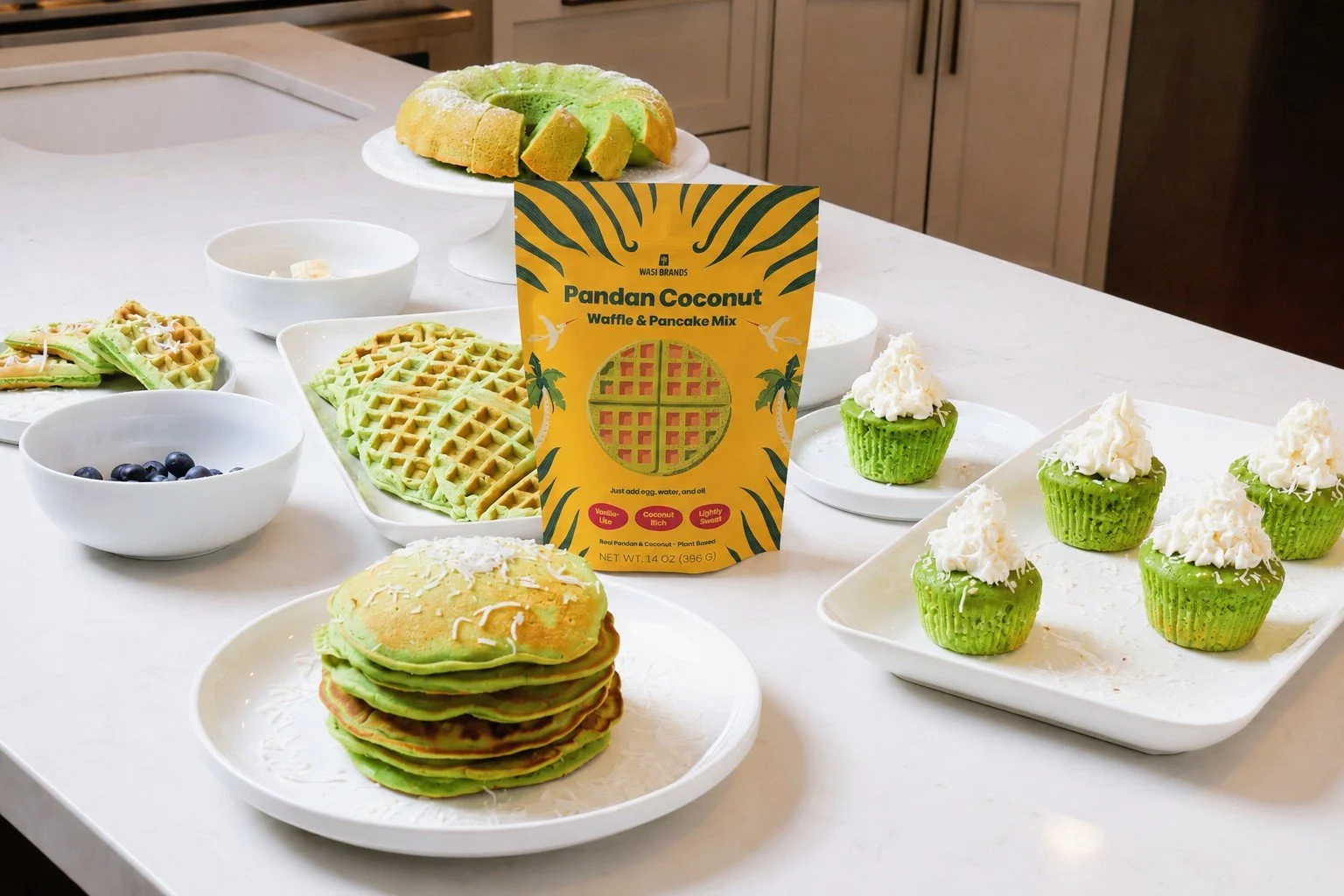 Pandan Coconut Mix