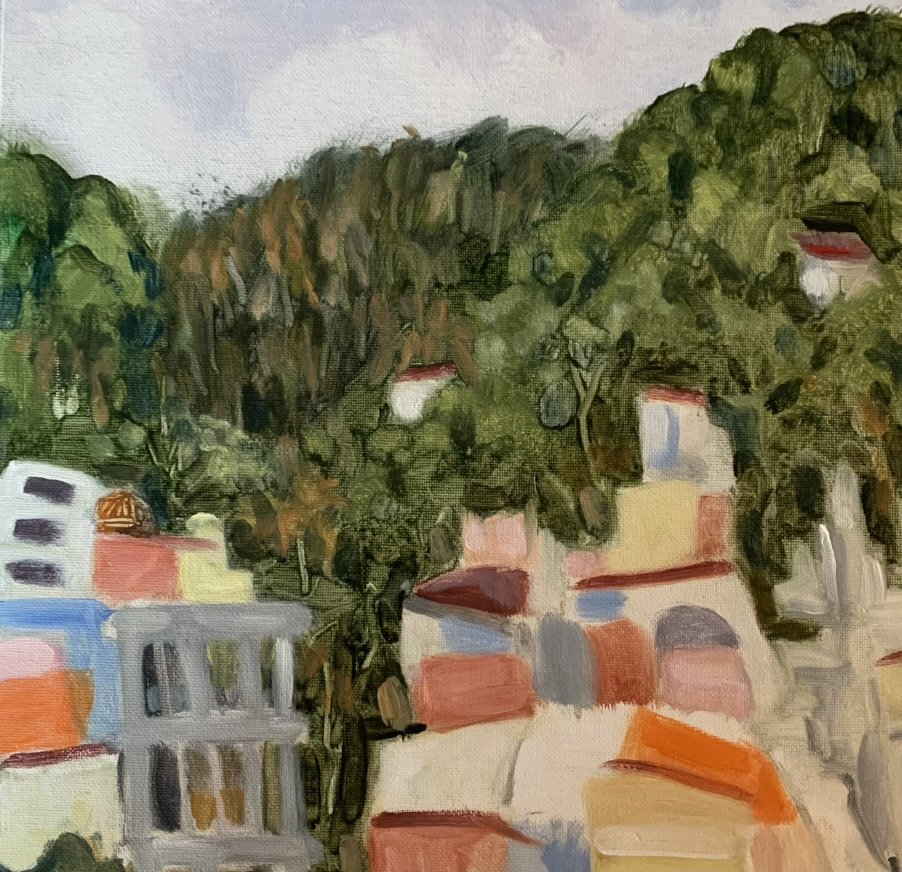 Jenga Alley 2025
12" x 12" Oil Paint Study