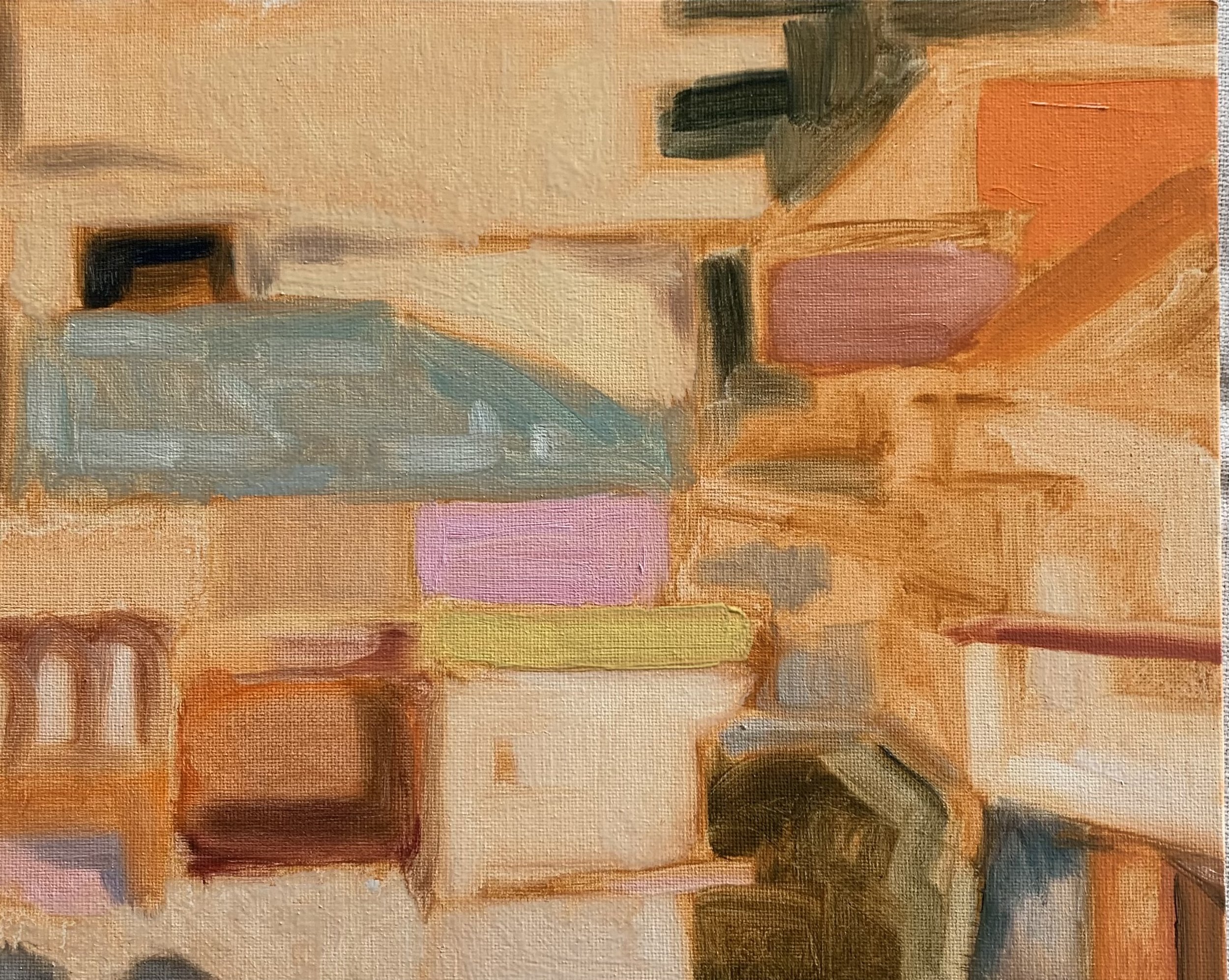 Mexico Hillside Crack 2025
12" x 12", Oil Study