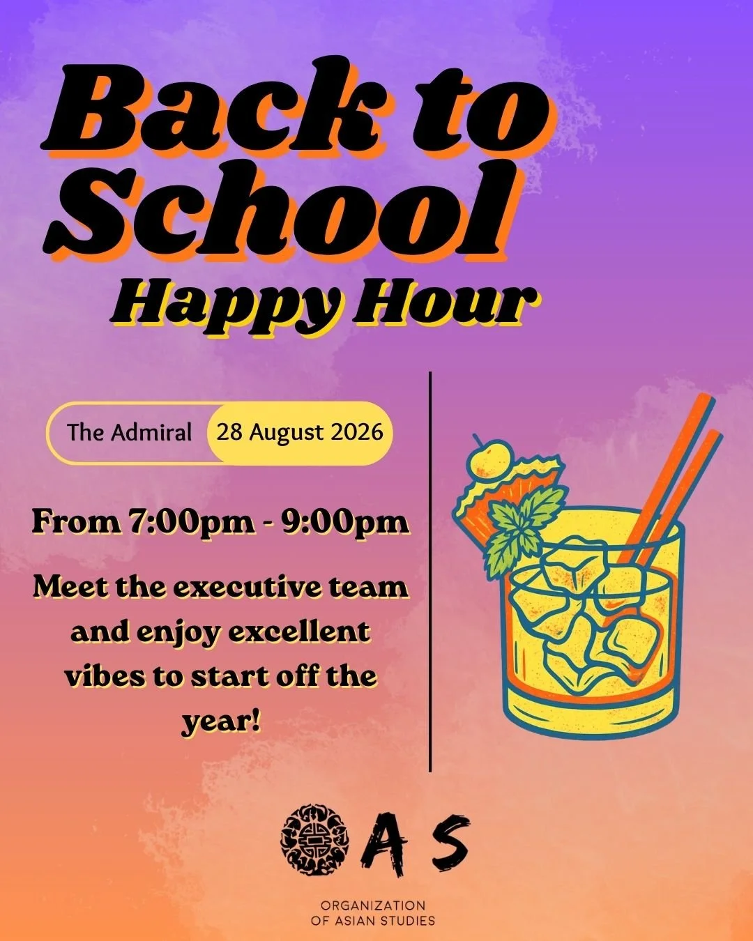 Welcome Back Happy Hour 2026