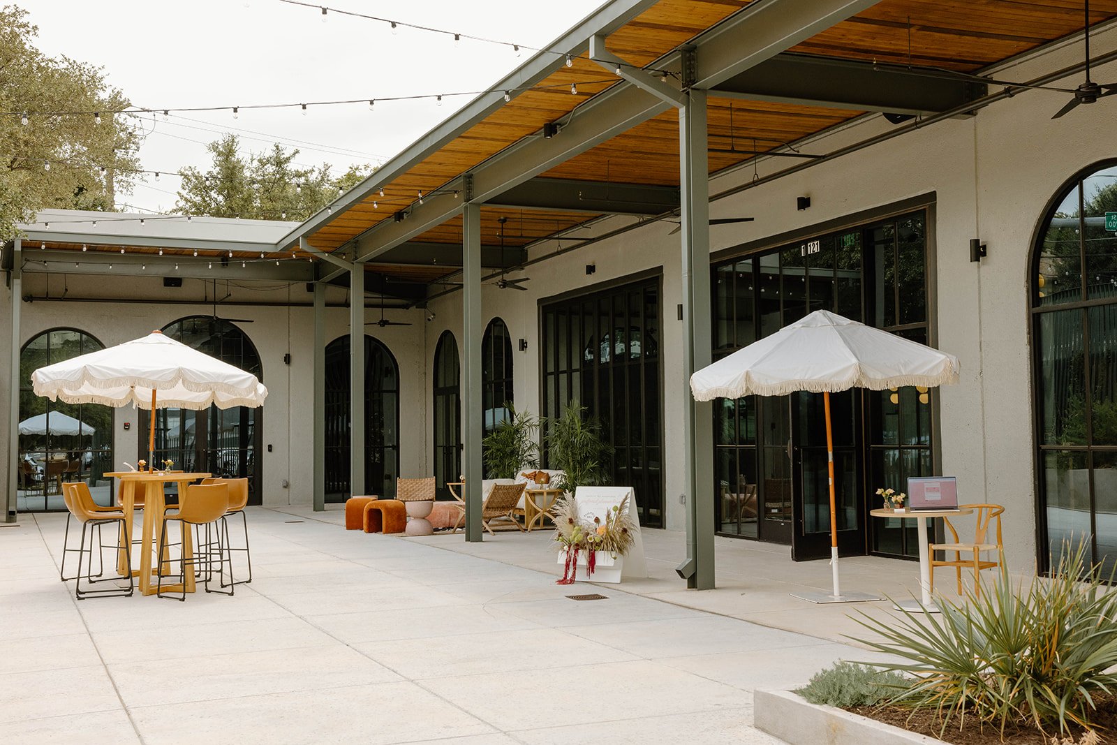 Assembly Hall | 400 theatre style or 250 seated with dinner | Contact Laurel White 512.710.8832 or laurel@assemblyhallaustin.com
