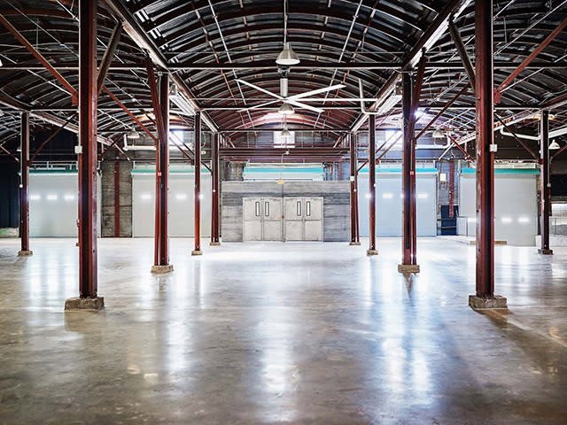 Fair Market in East Austin | 600 seated theatre style or 450 seated for dinner | Contact Laurel White 512.710.8832 or laurel@assemblyhallaustin.com