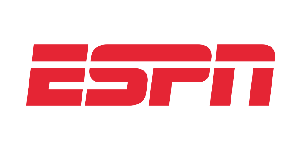 Red ESPN logo.