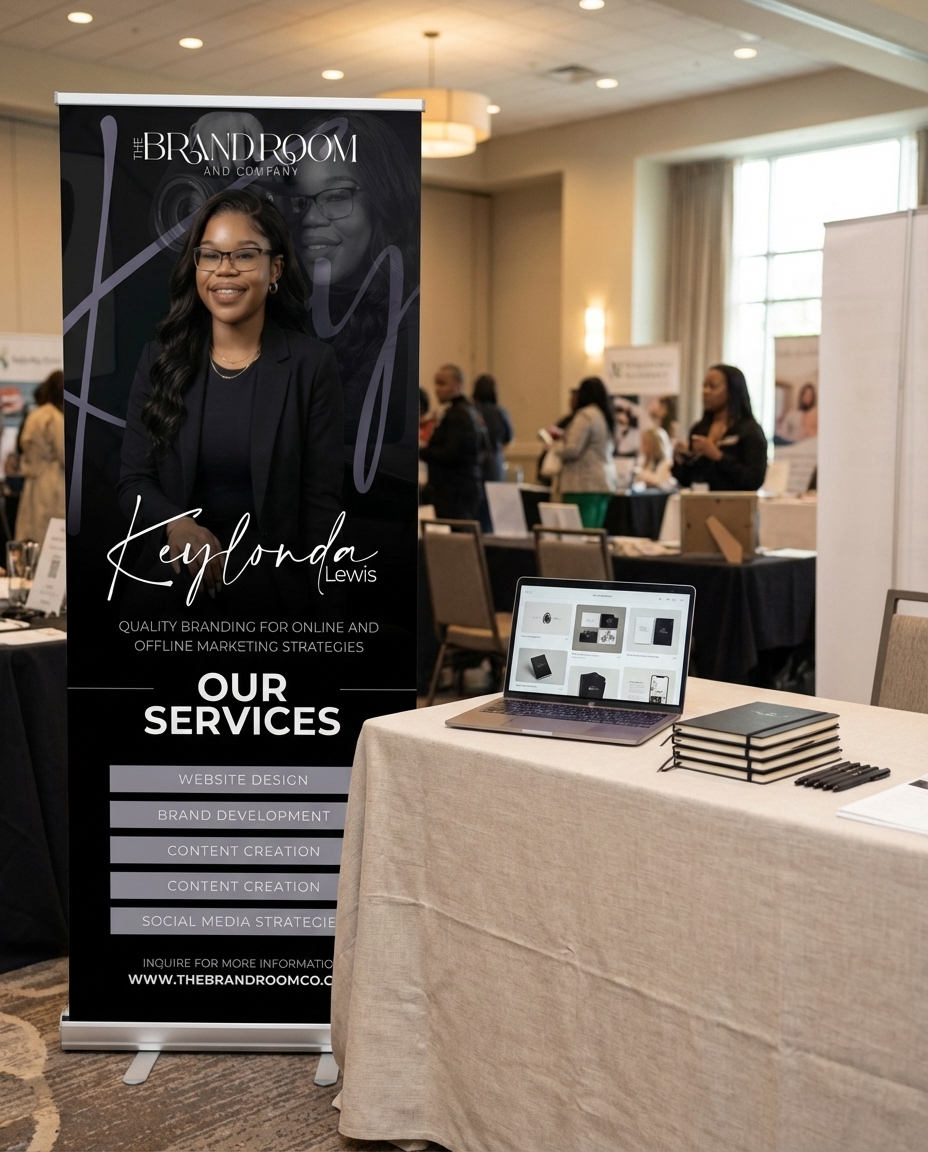 Retractable Banner Design (NO PRINT)