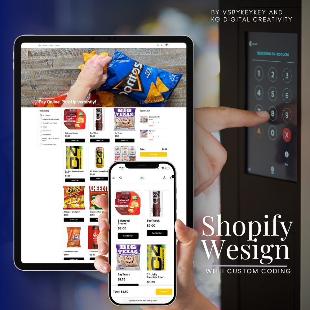 Top Notch Treats website design