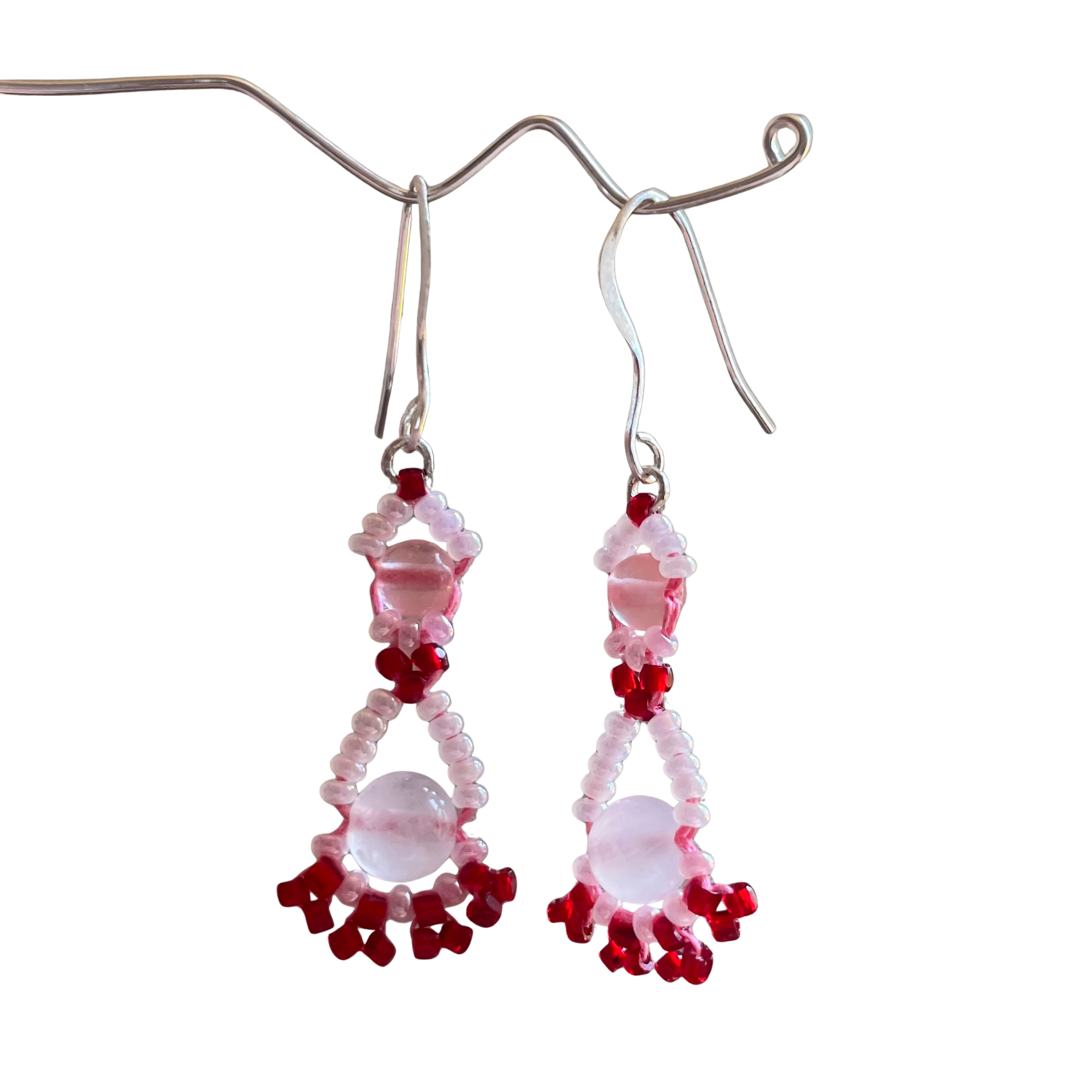 Hanging Flower Earrings