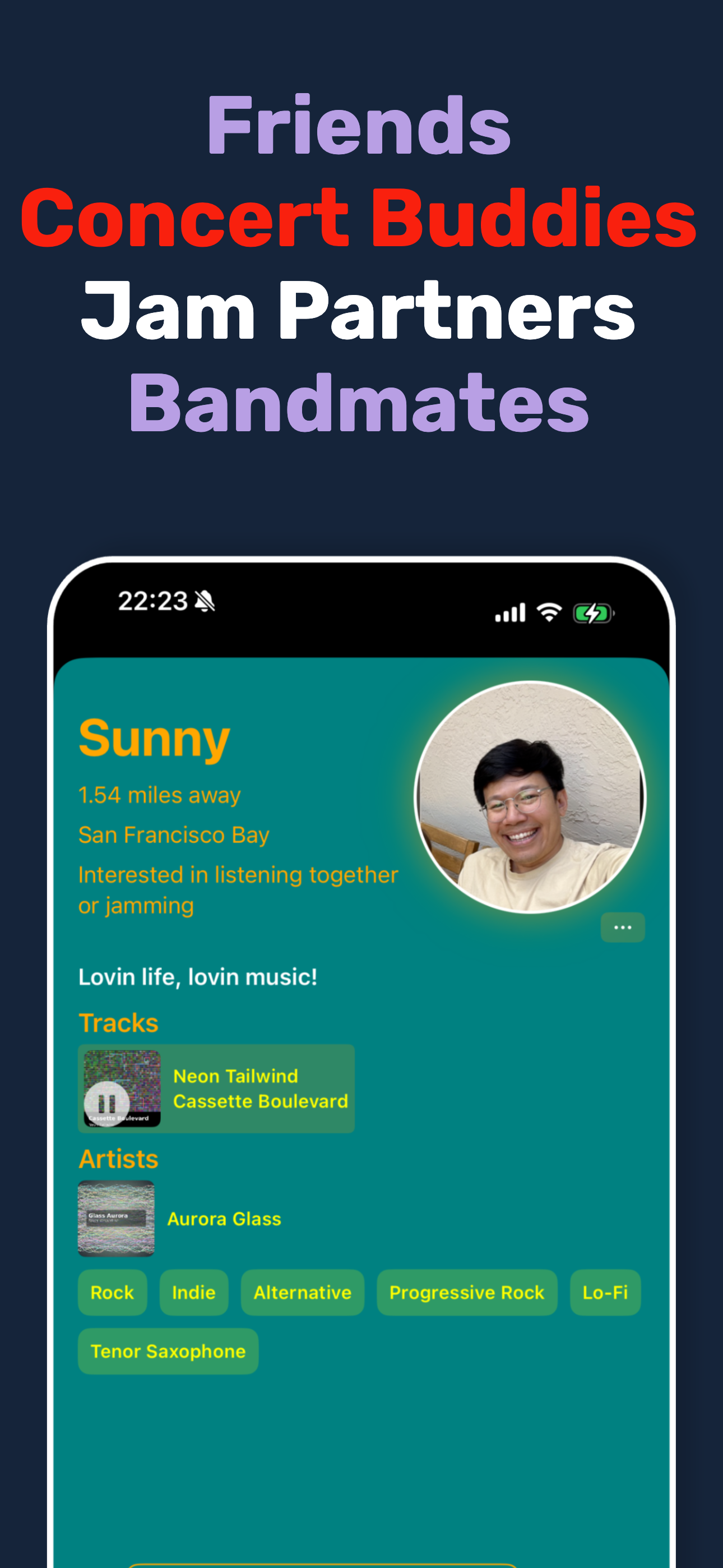 Common Sound - Friends, Concert Buddies, Jam Partners, Bandmates