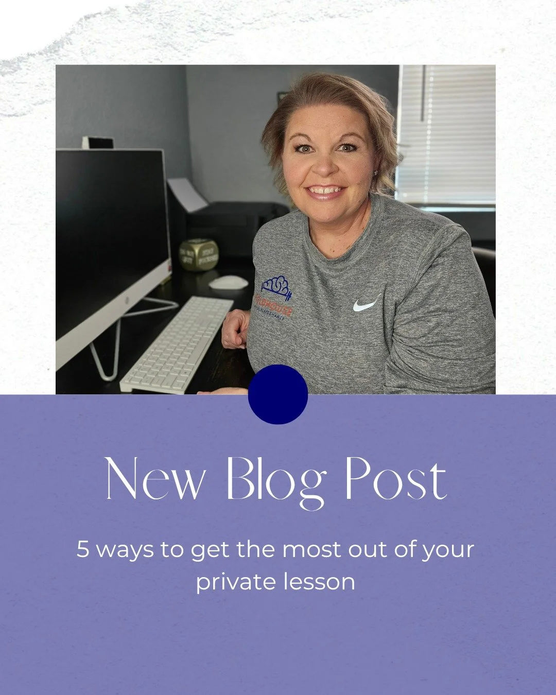 As observed in mental performance, private lessons, and teaching. 

https://www.fieldhousementalperformance.com/fromthesidelines/5-ways-to-get-the-most-out-of-your-private-lesson