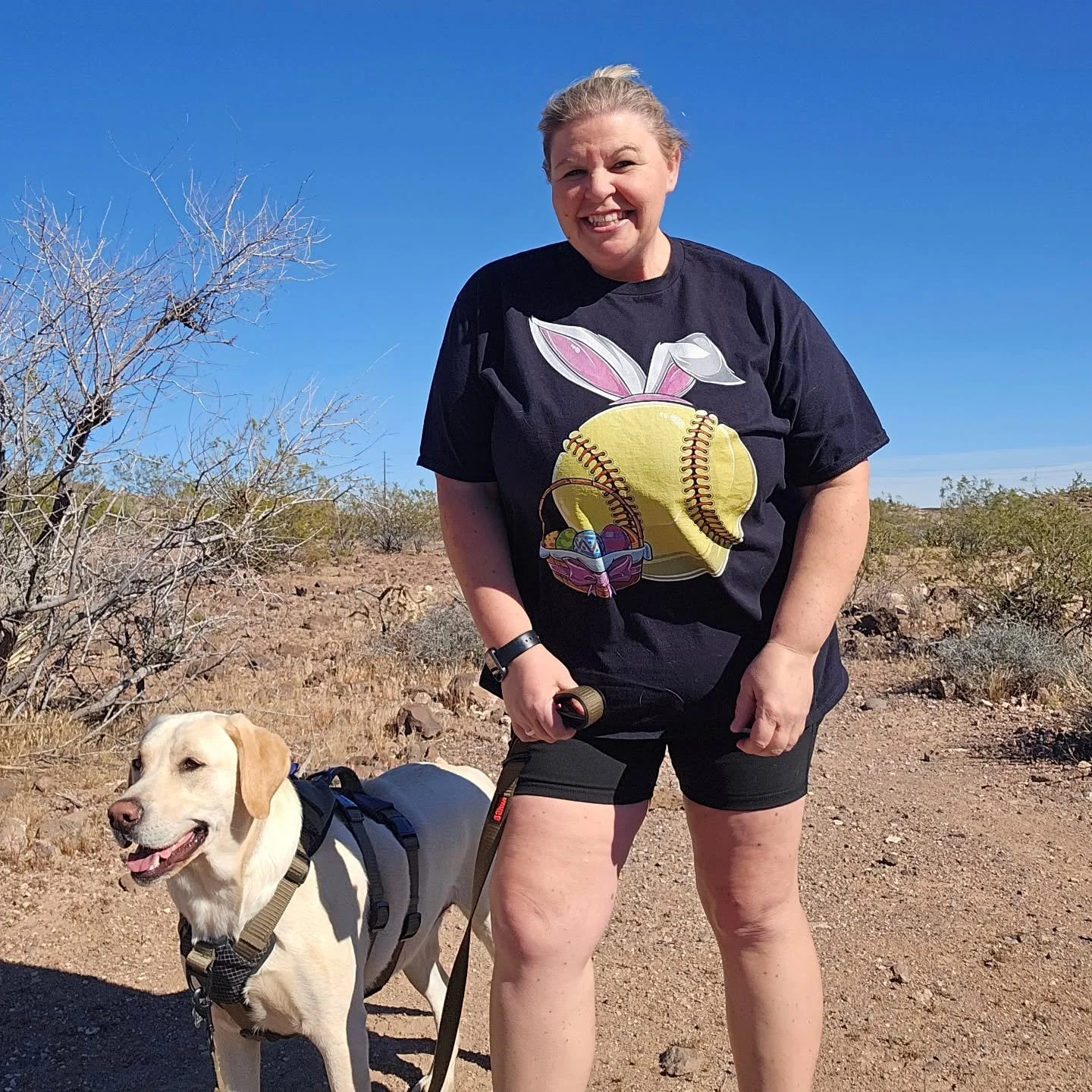 We didn't find any eggs on the trail but we sure counted our blessings! Happy Easter 🐰 🩷 🐣 ✝️