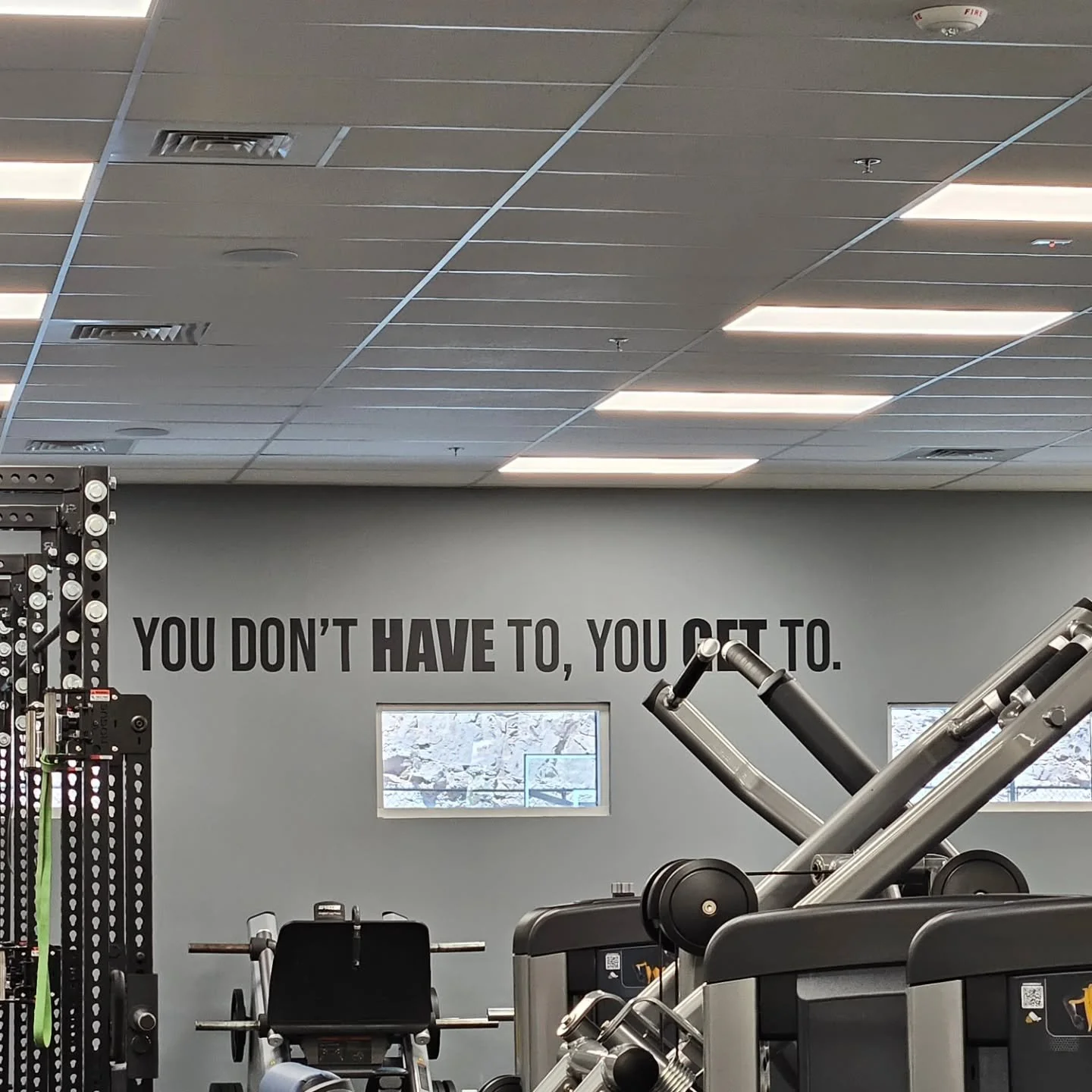 Physical therapy had me a bit frustrated today. My body just doesn't work like it used to. 

I kept looking to this wall as a reminder and was grateful for @hannahhuesman Mental Sweat shirt that I could see in the mirror to remind myself of my own st